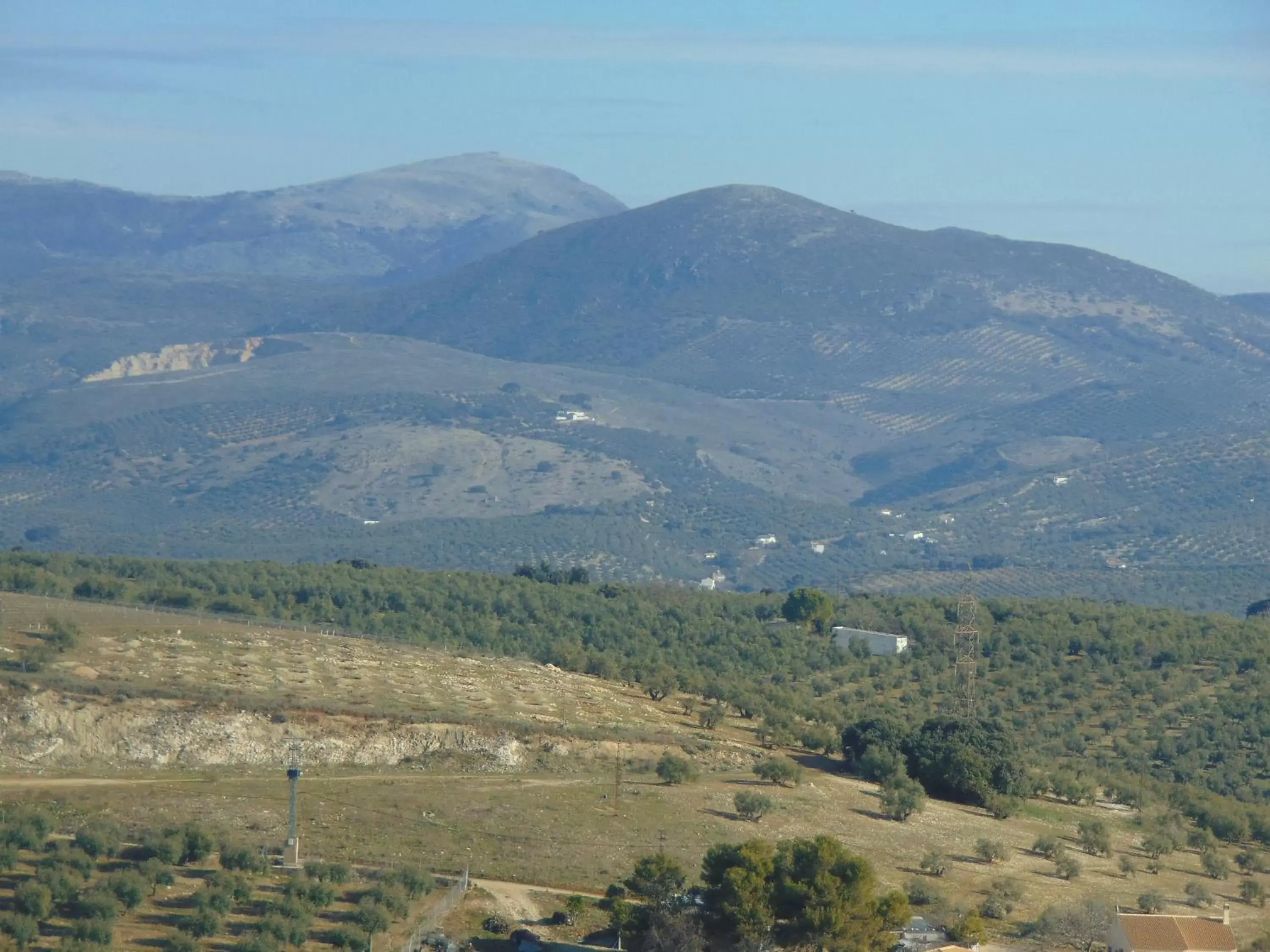 Balcony/Terrace, Natural Landscape in Hotel Sierra de Araceli Lucena