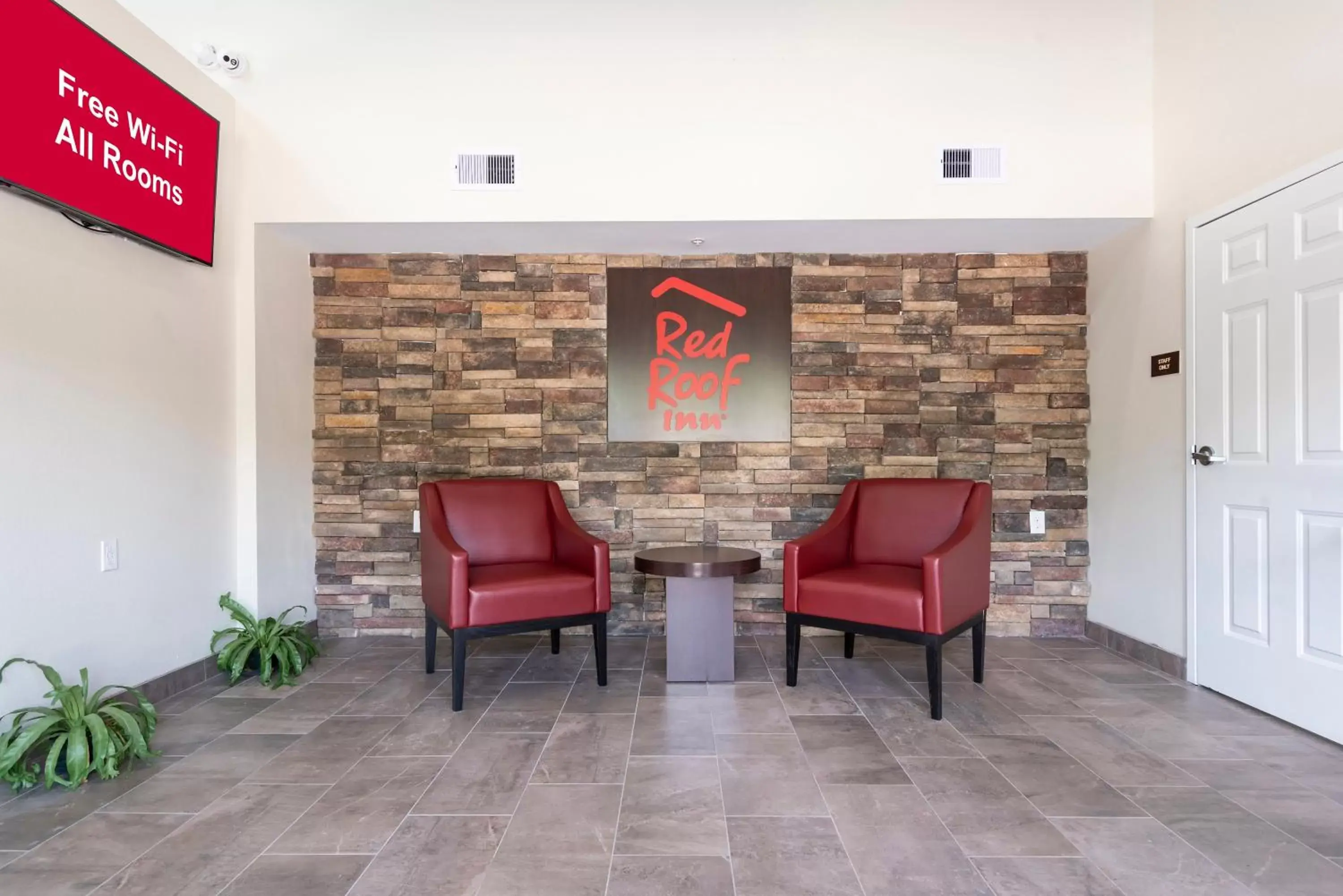 Lobby or reception, Lobby/Reception in Red Roof Inn Baytown