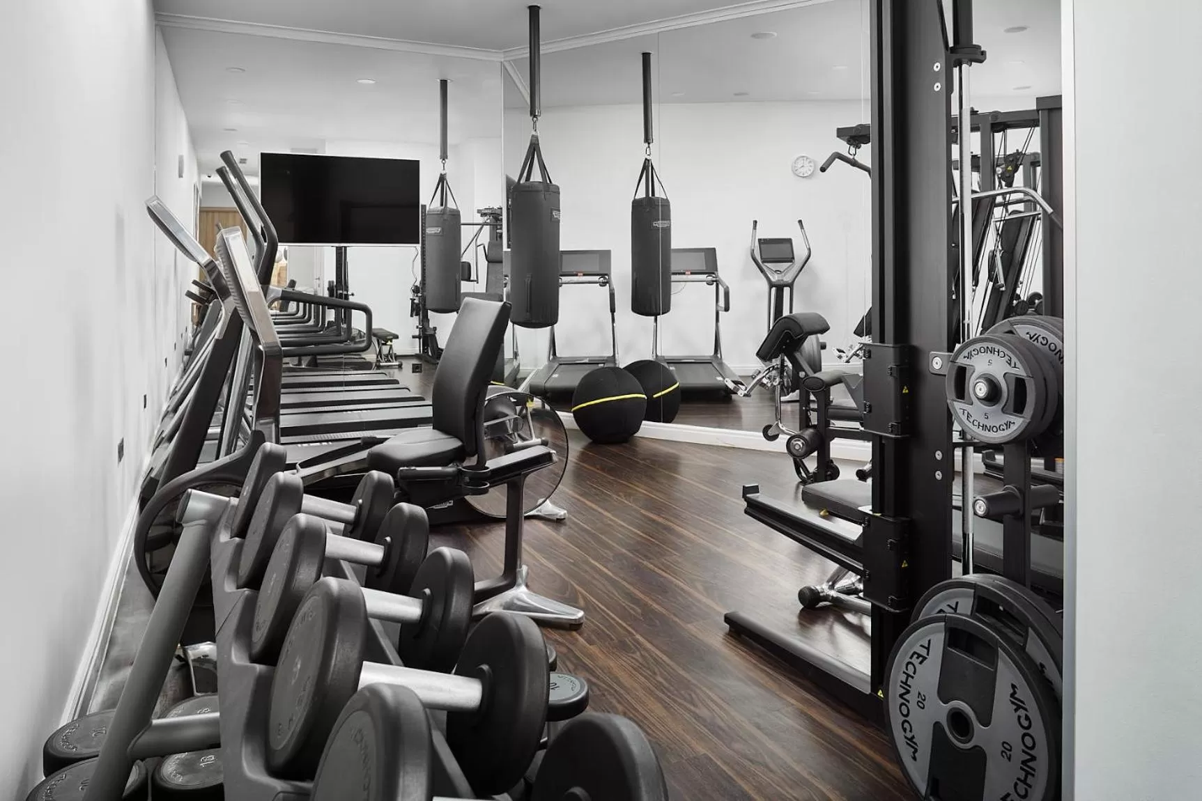 Fitness centre/facilities in Panoramika Design Hotel