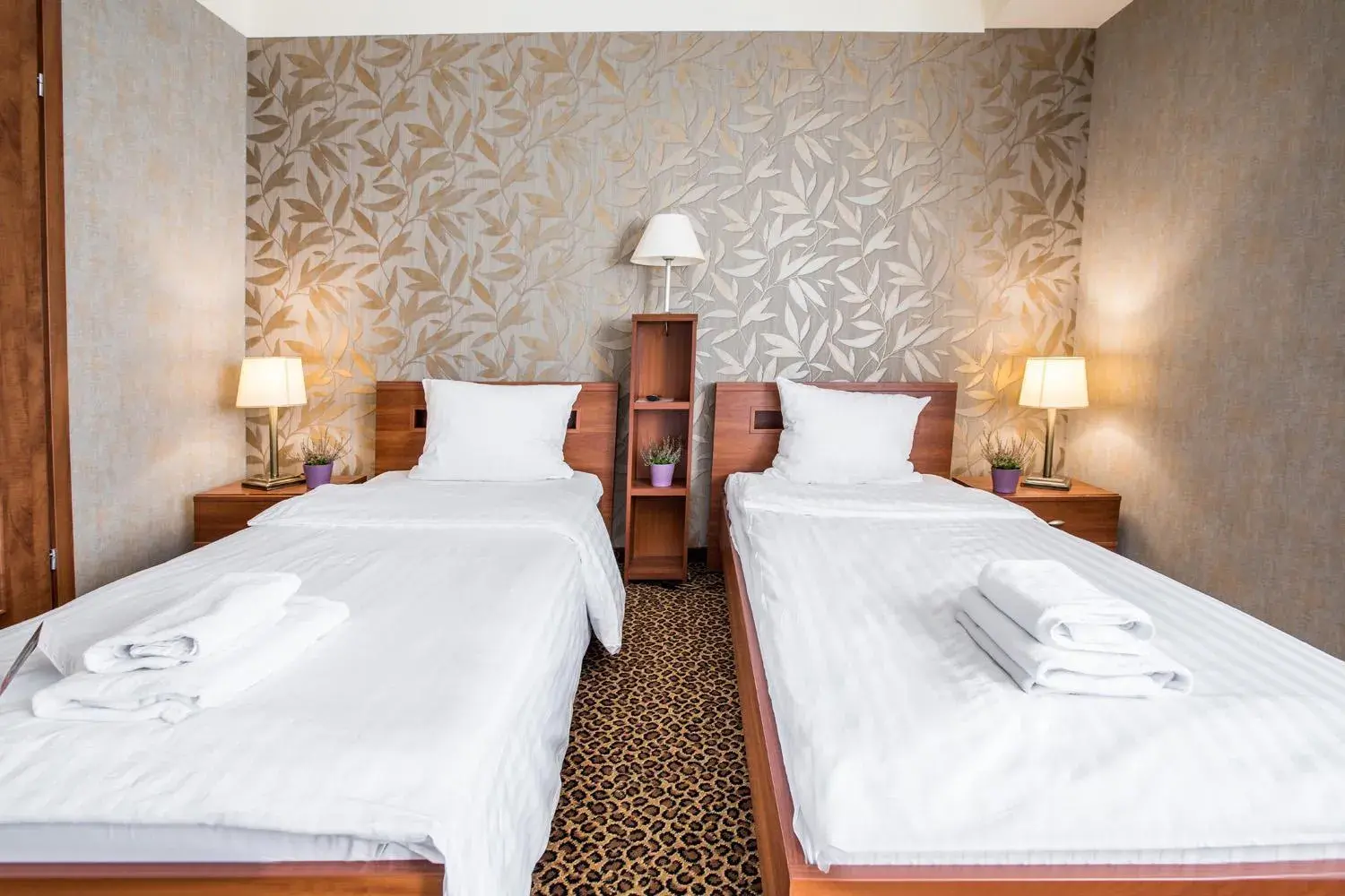 Bed in Hotel Diament Vacanza Katowice - Siemianowice