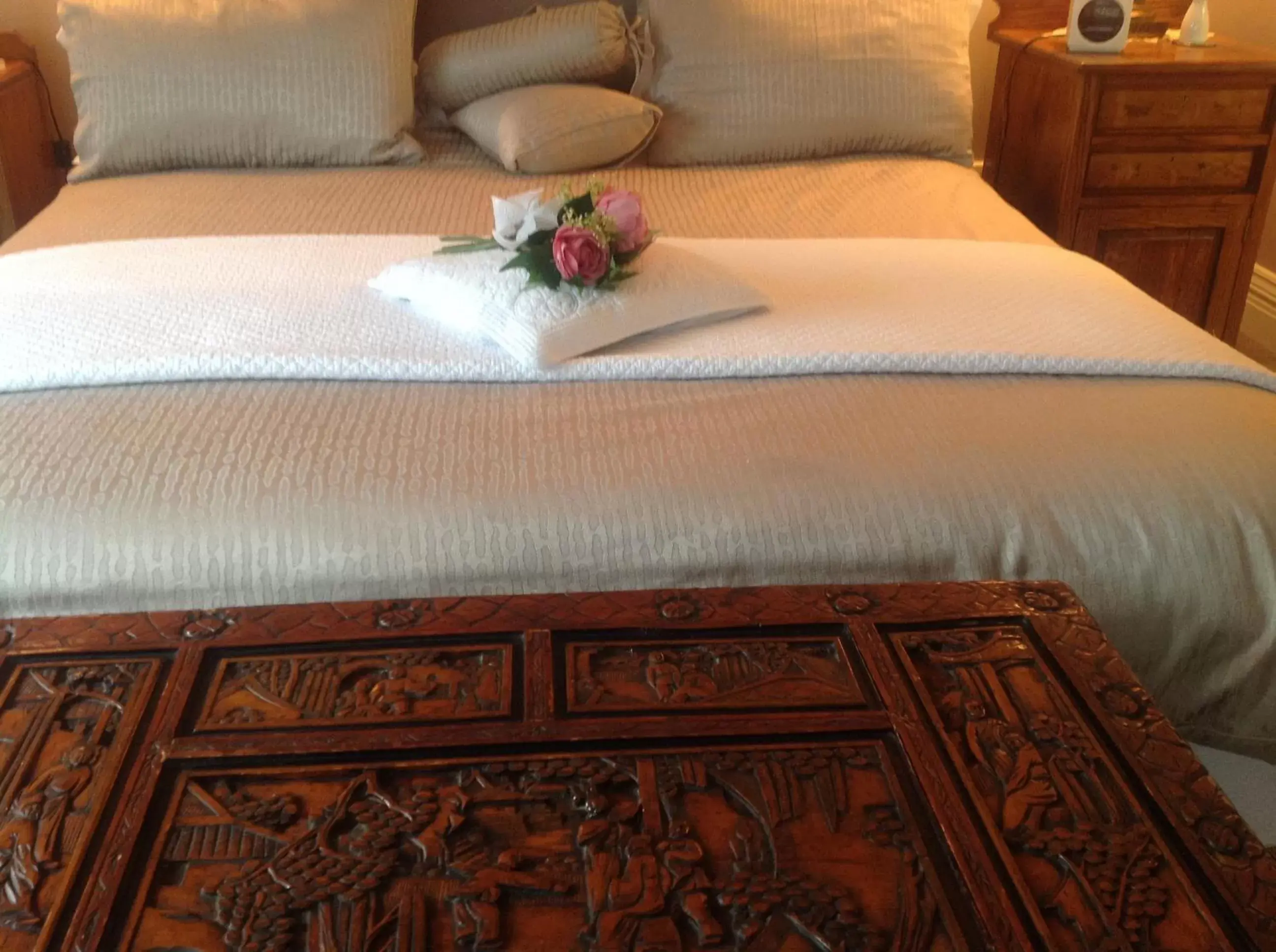 Bed in Kippilaw House