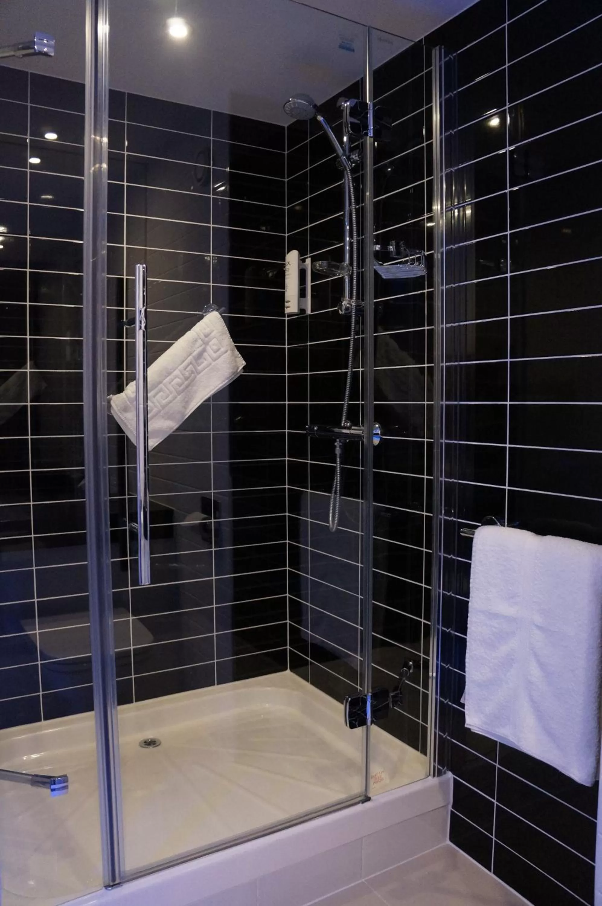 Shower in Holiday Inn Express Earls Court, an IHG Hotel