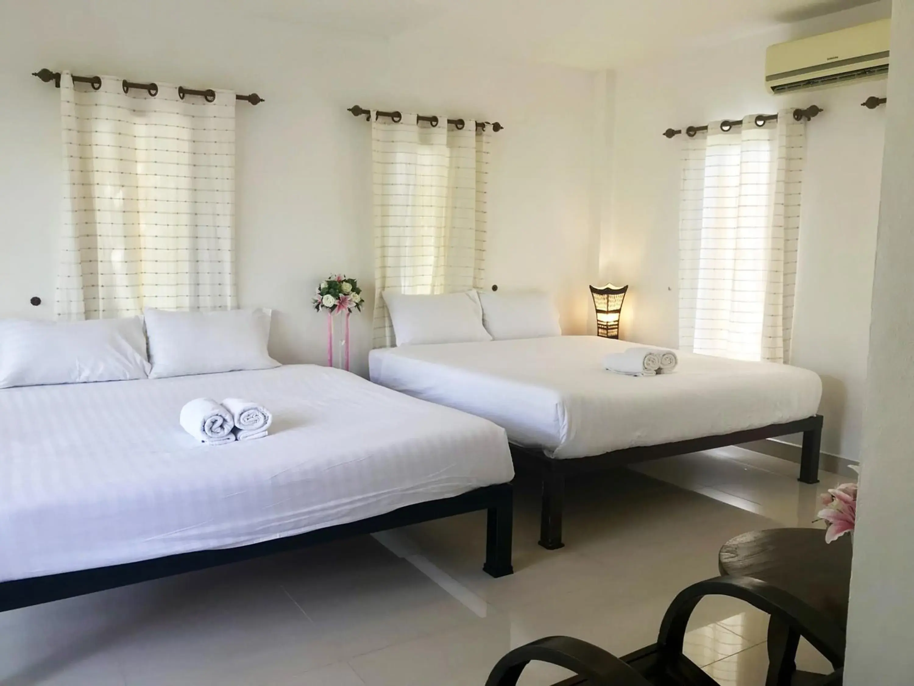 Bedroom, Bed in Pranburi Cabana Resort