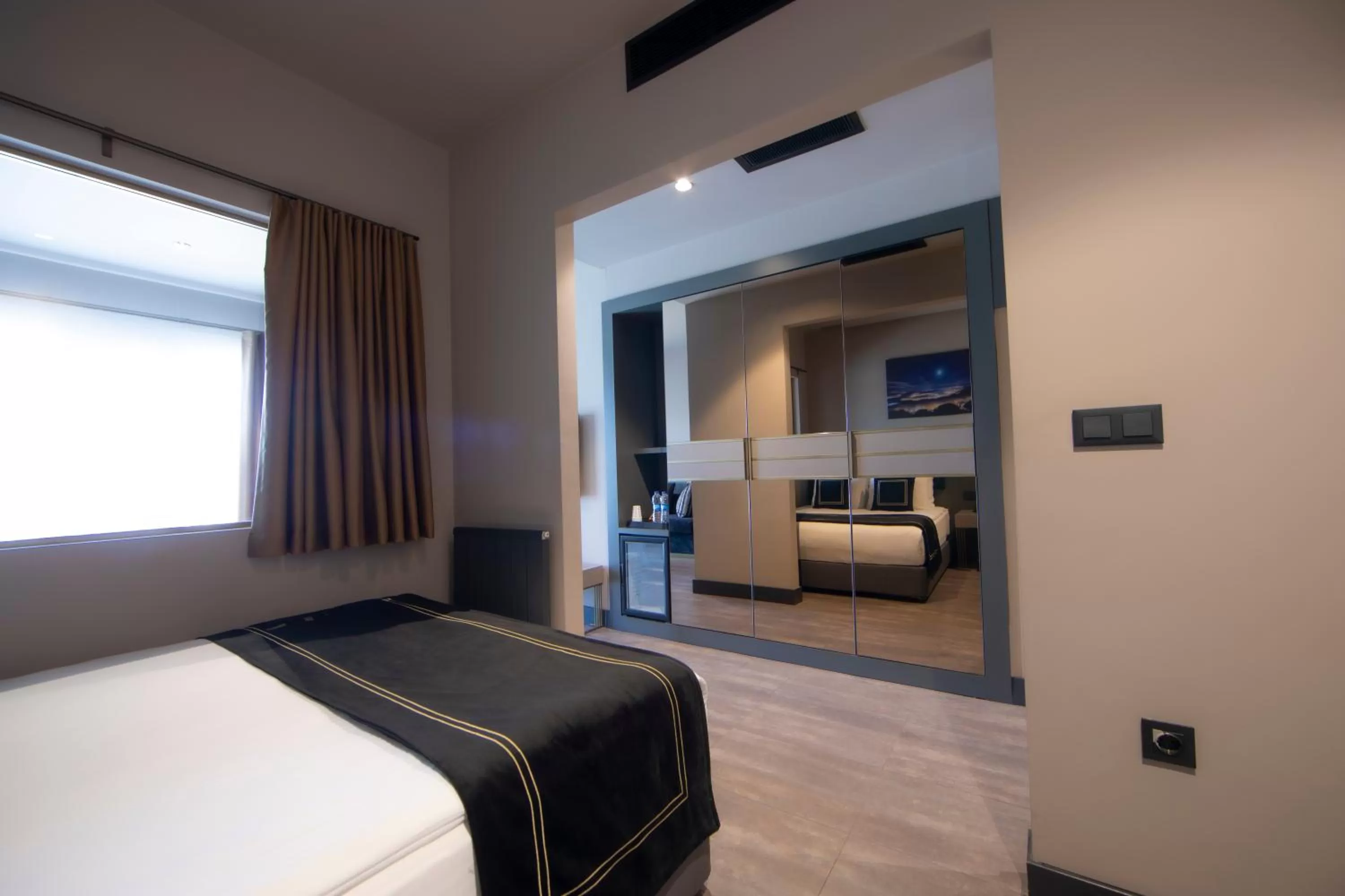 Bed in MENALO HOTEL PREMIUM ISTANBUL AIRPORT