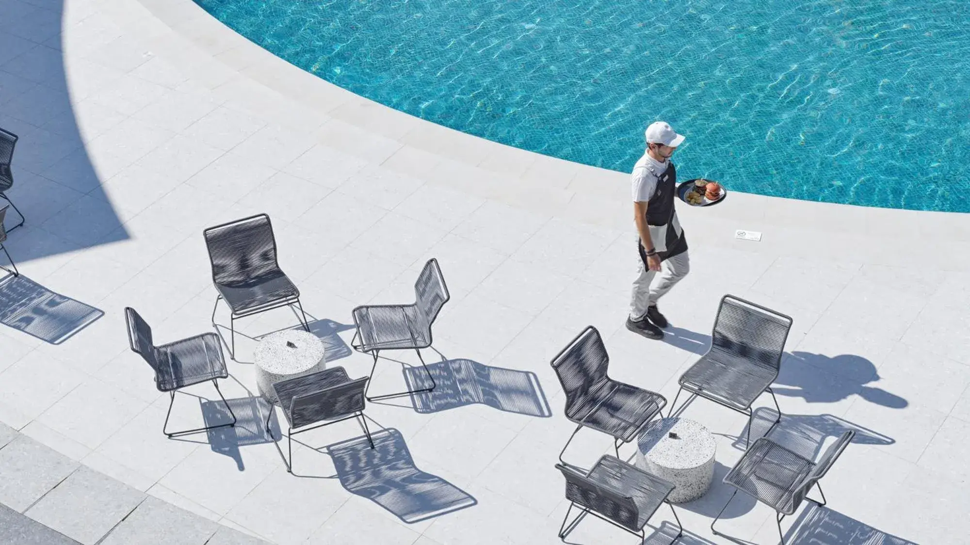 Swimming pool in Nautilux Rethymno by Mage Hotels