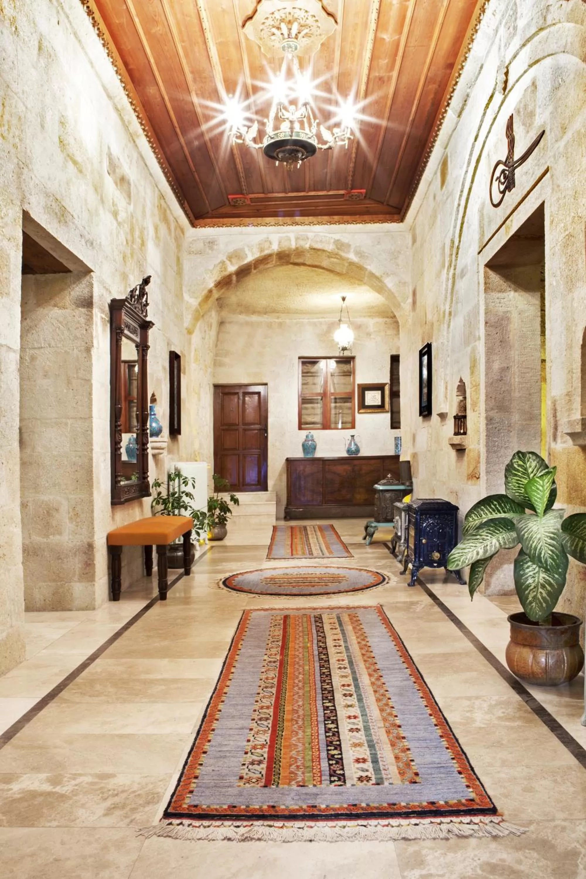 Lobby or reception in Yunak Evleri Cappadocia