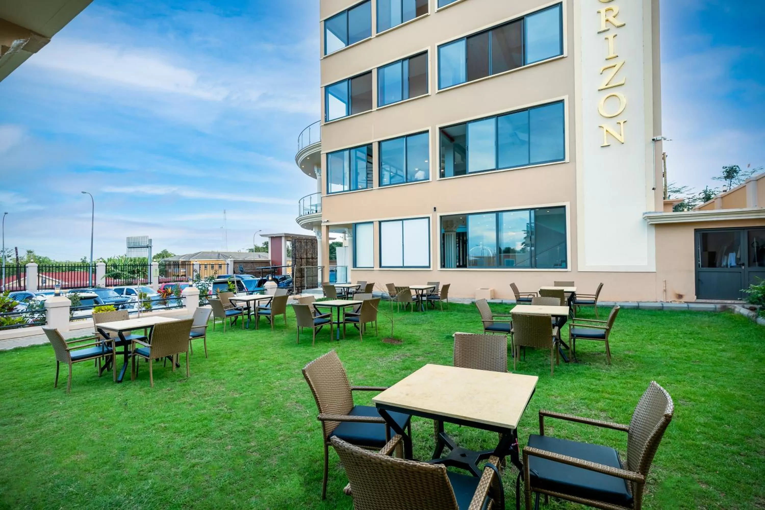 Property building in Hotel Horizon Entebbe