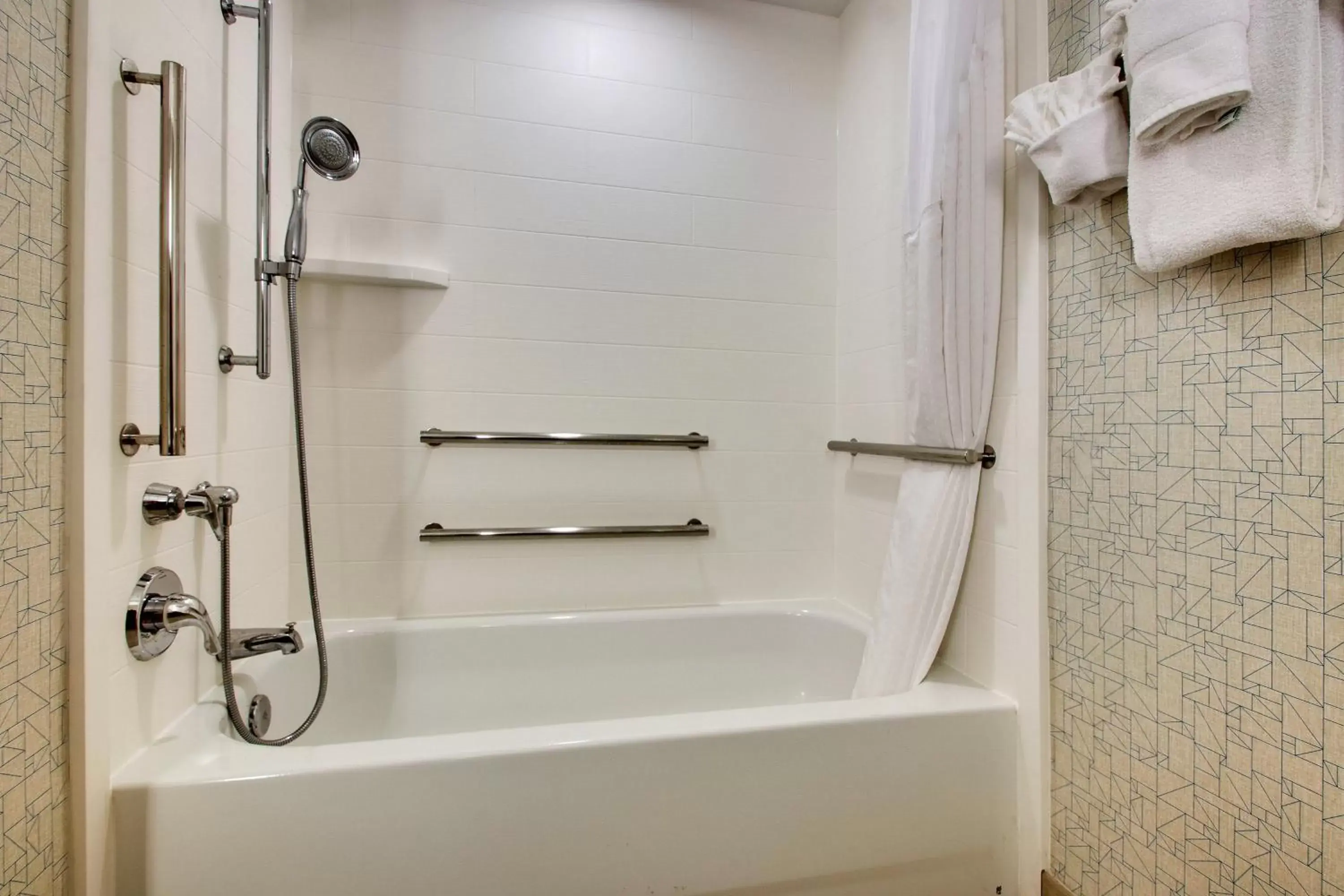 Bathroom in Holiday Inn Express Hotel & Suites Jacksonville North-Fernandina, an IHG Hotel