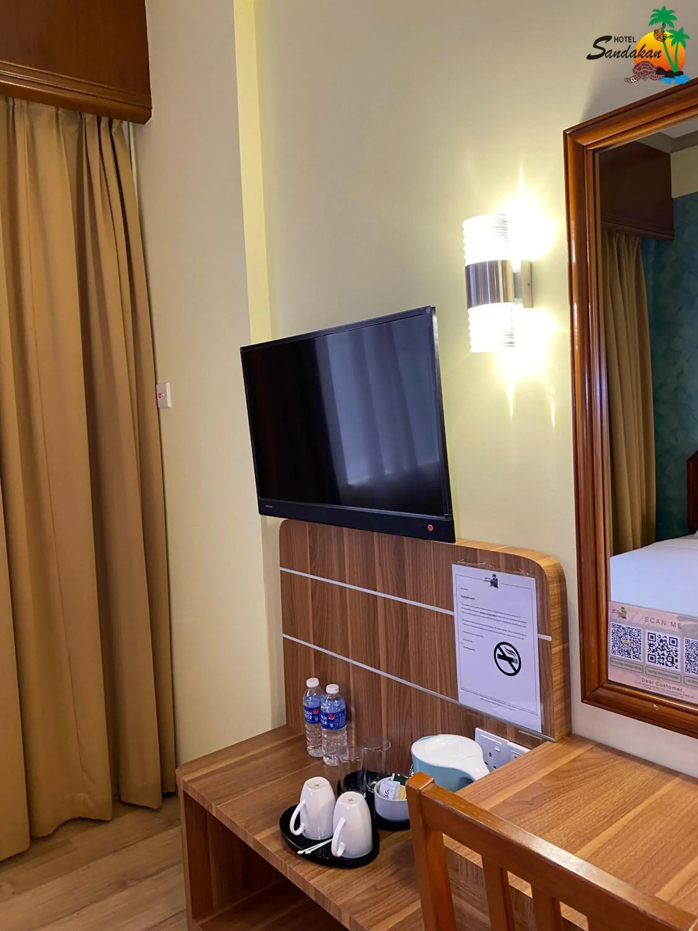 TV/Entertainment Center in Hotel Sandakan