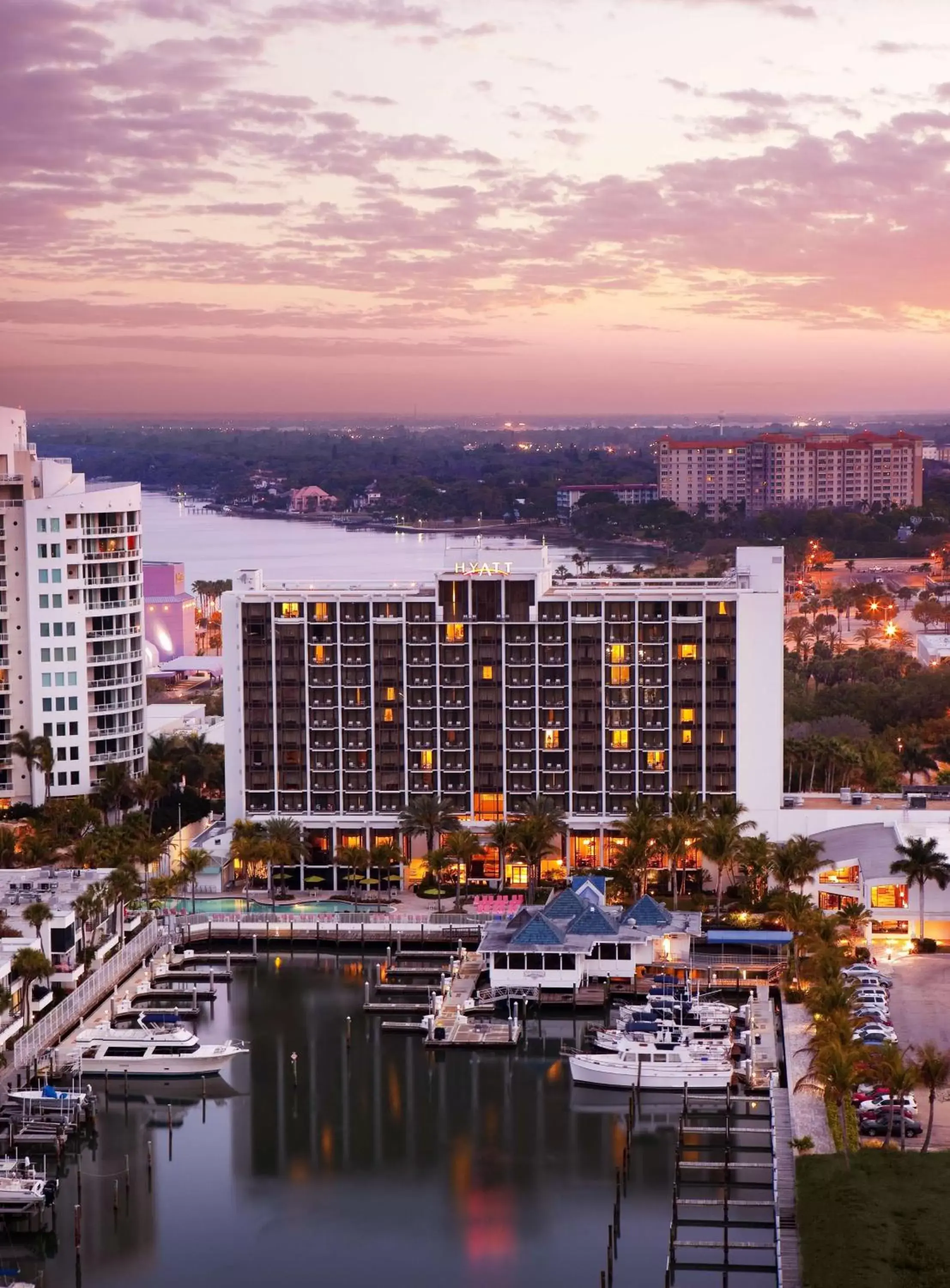 Property building in Hyatt Regency Sarasota