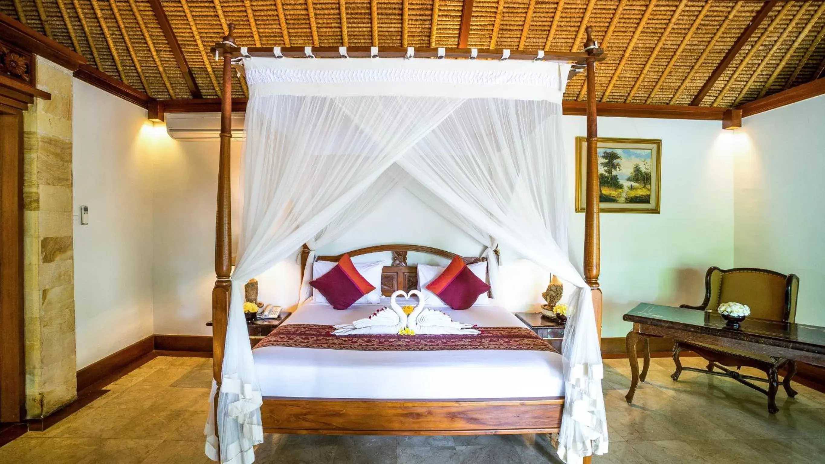 Photo of the whole room, Bed in Kori Ubud Resort, Restaurant & Spa