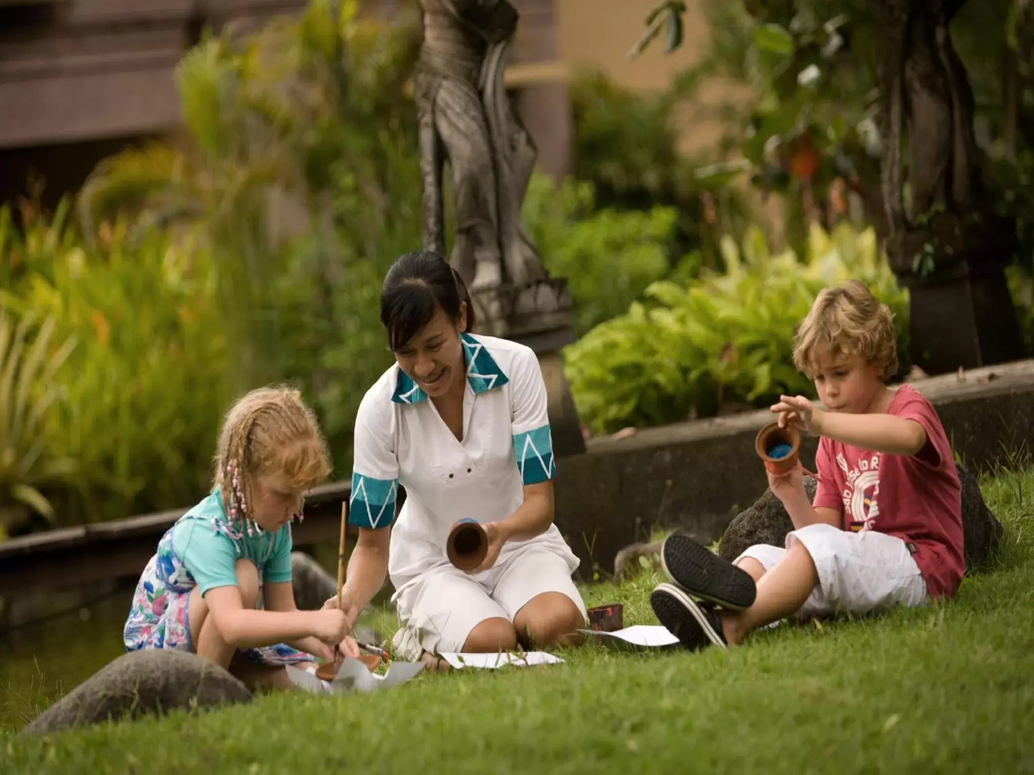 Garden, Children in The Patra Bali Resort & Villas - CHSE Certified