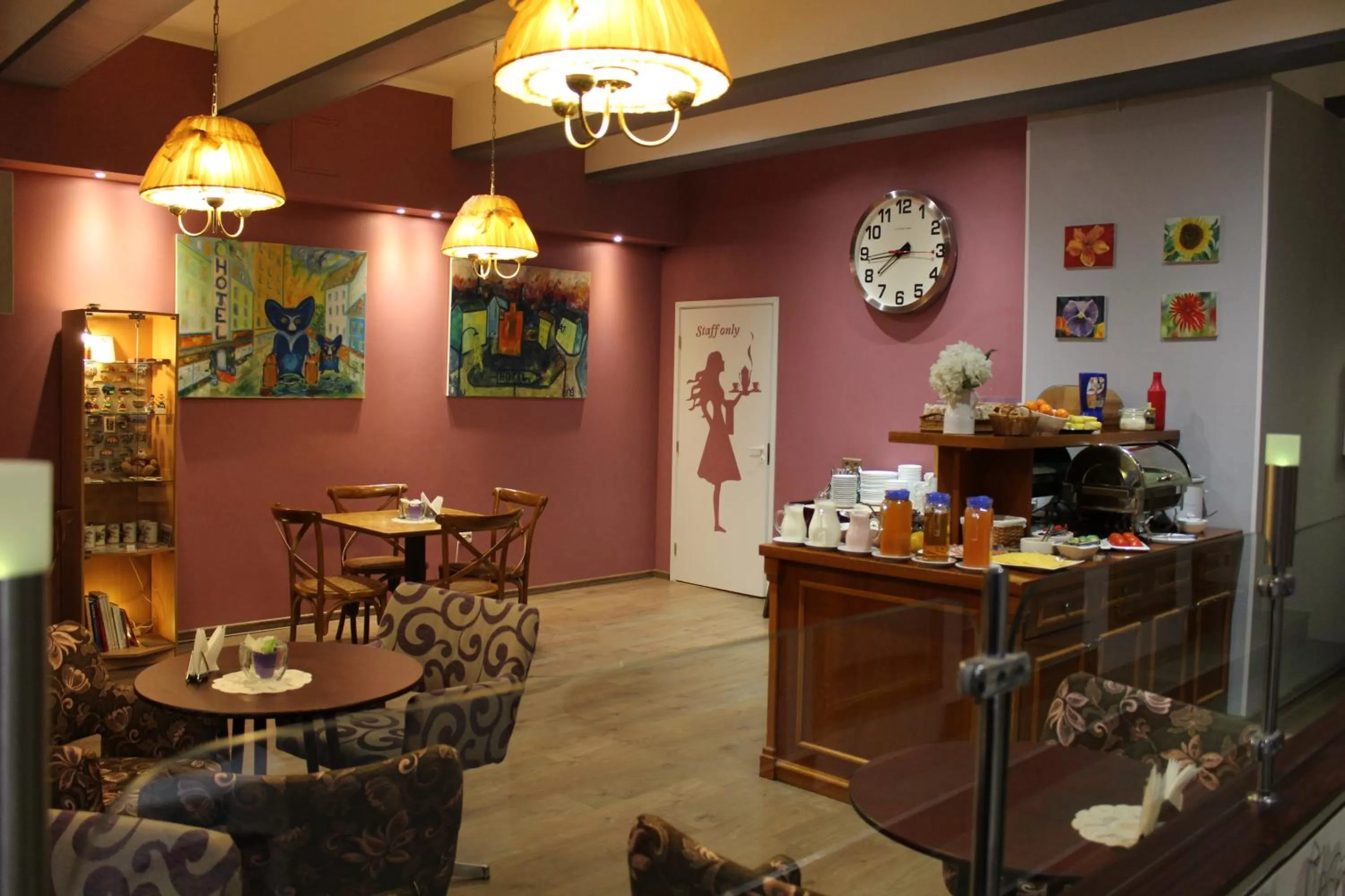 Restaurant/places to eat in A1 Hotel Riga City Center