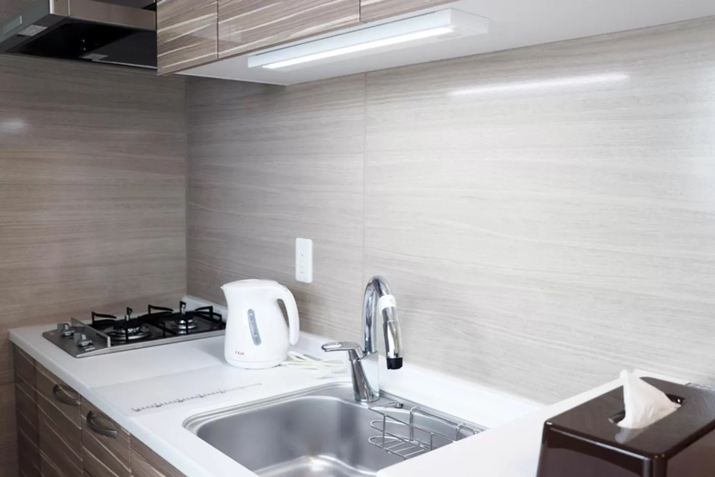 Kitchen or kitchenette in Ostay Vermillion Namba