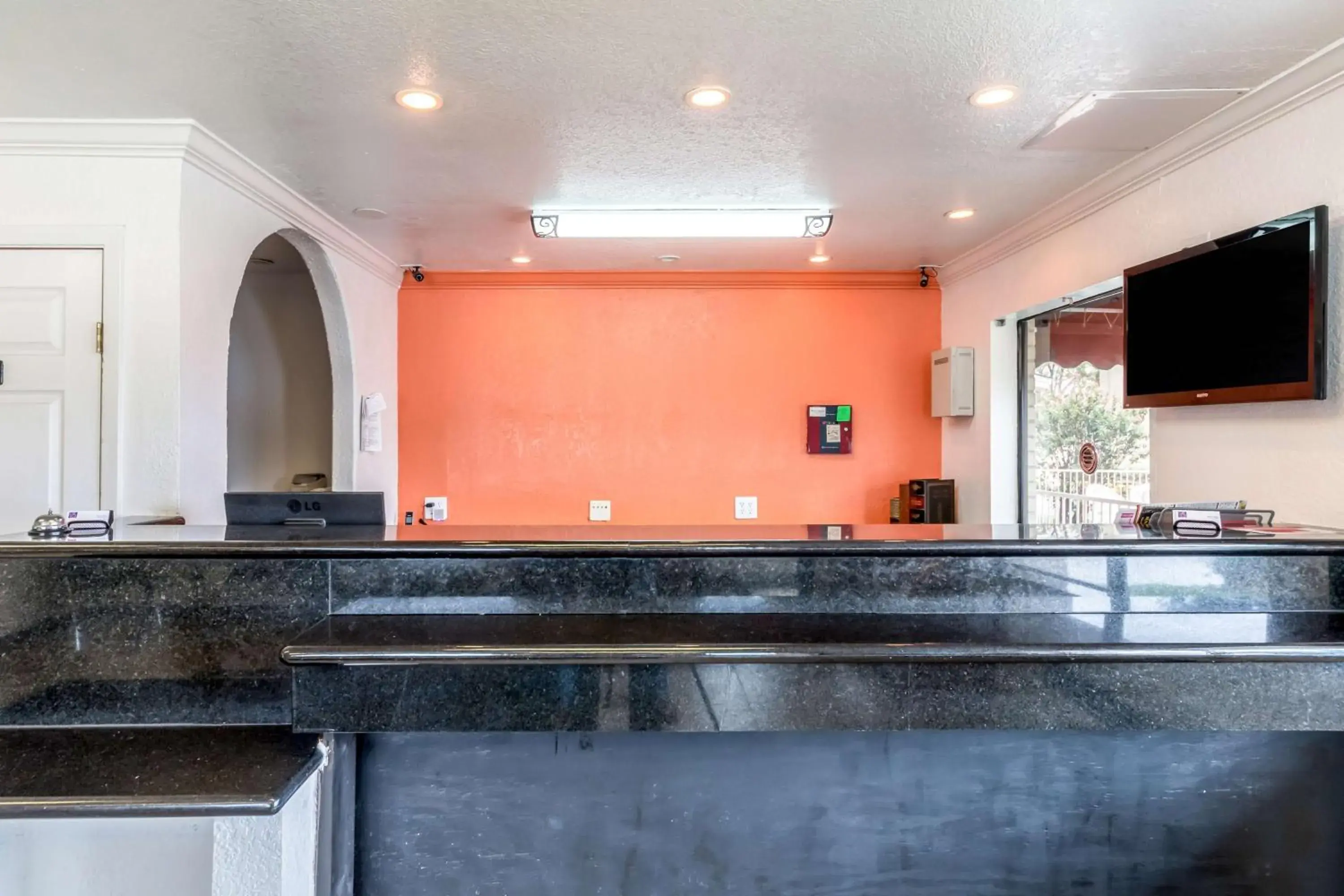 Lobby or reception in Motel 6 San Antonio, TX - Frost Bank Center Lobby or reception in Motel 6 San Antonio, TX - Frost Bank Center