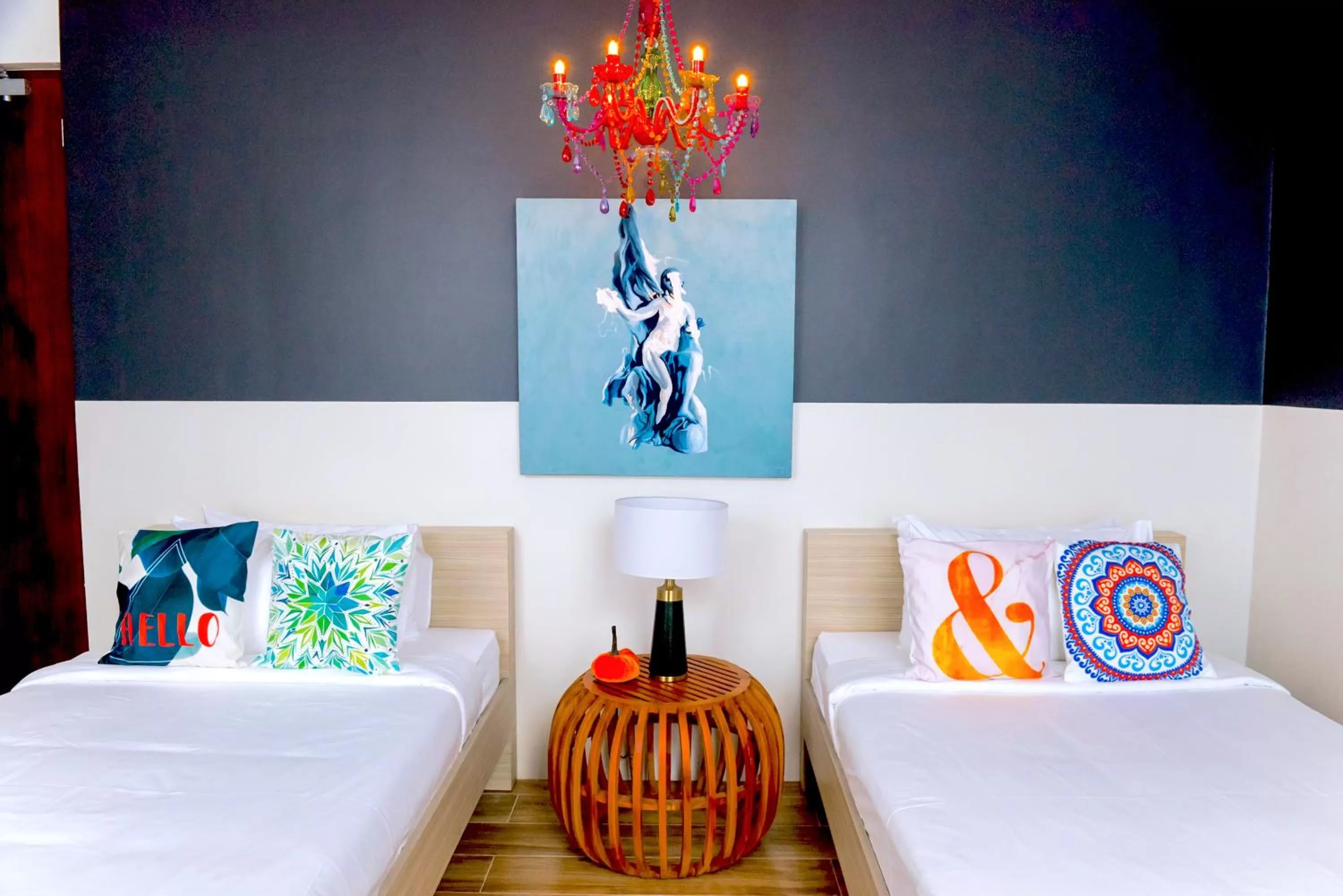 Bed in UNWND Boutique Hotel Dumaguete