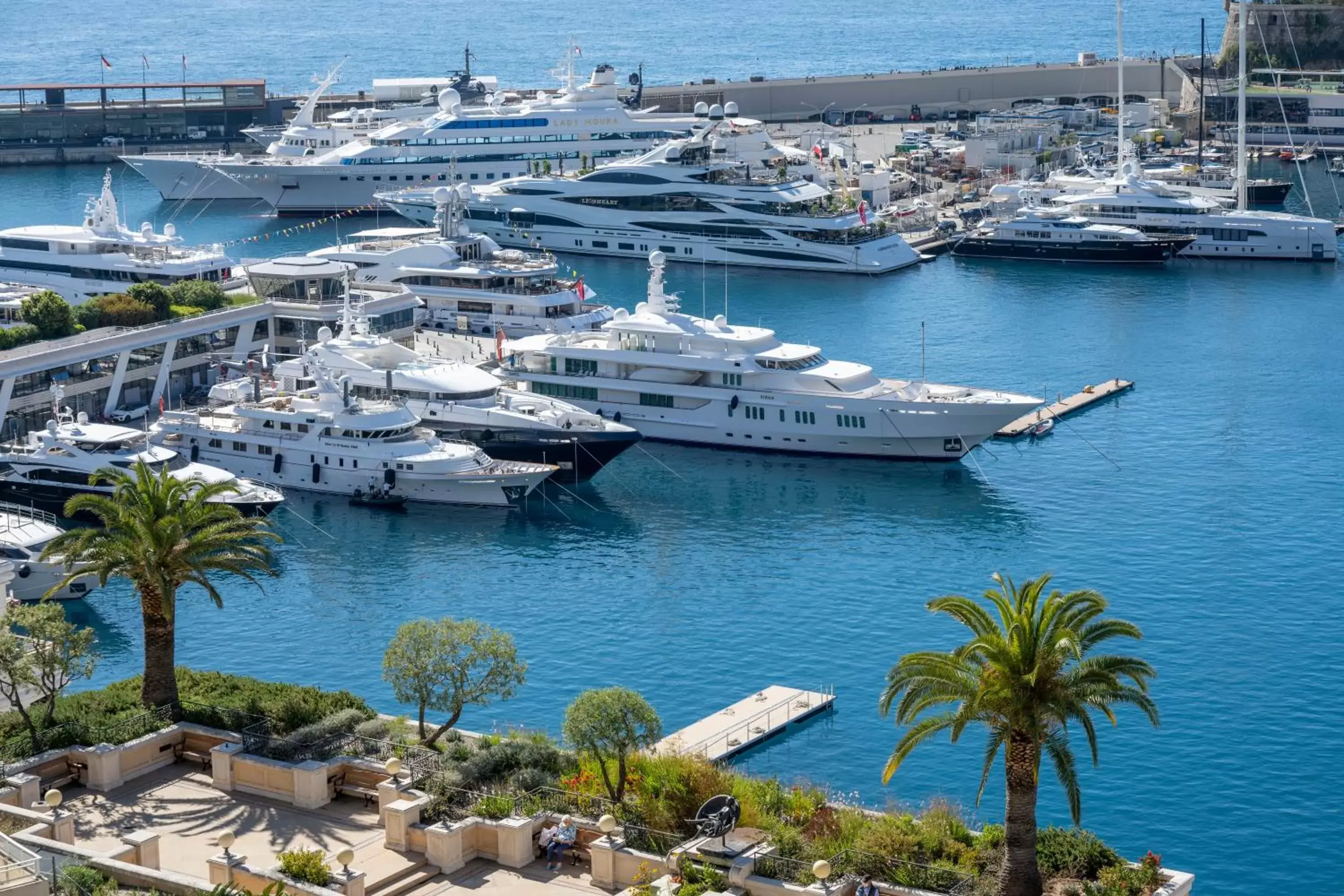 View (from property/room) in Hôtel Hermitage Monte-Carlo