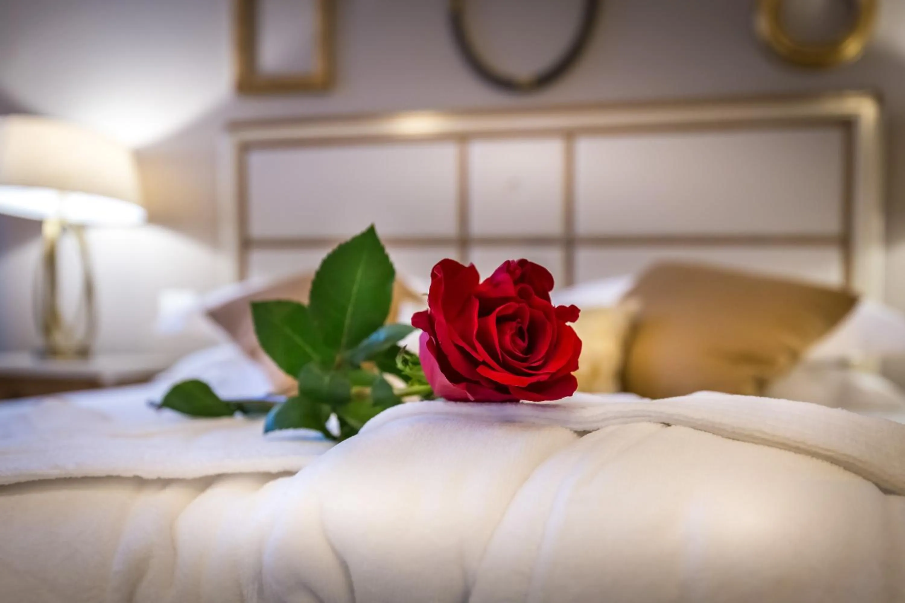 Decorative detail, Bed in Palazzo Ridolfi - Residenza d'Epoca