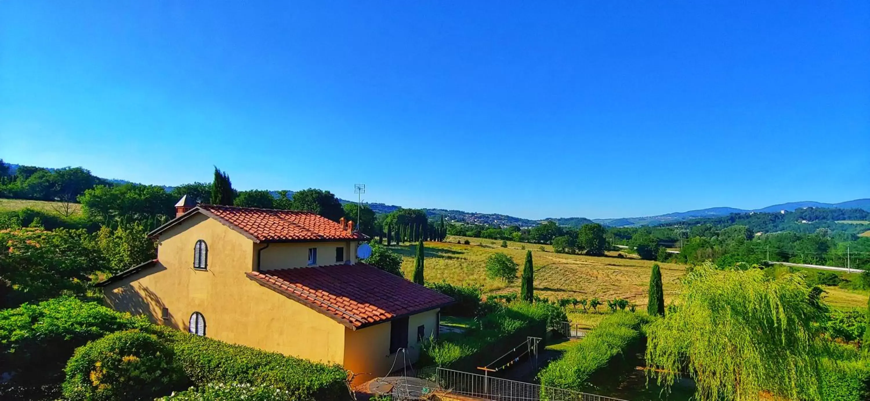 Mountain view in Torrebianca Tuscany Mountain view in Torrebianca Tuscany