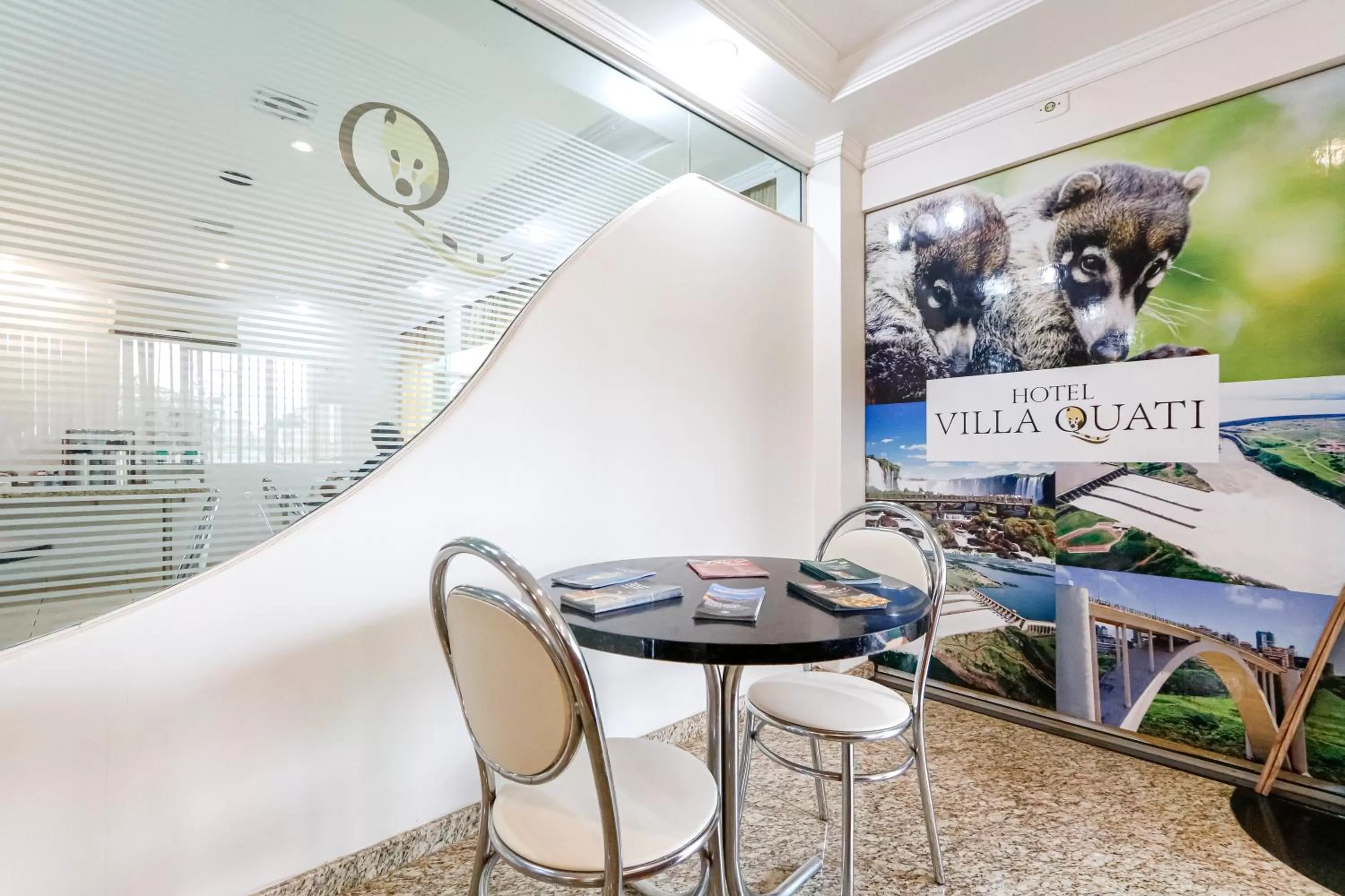 Lobby or reception, Restaurant/Places to Eat in Hotel Villa Quati