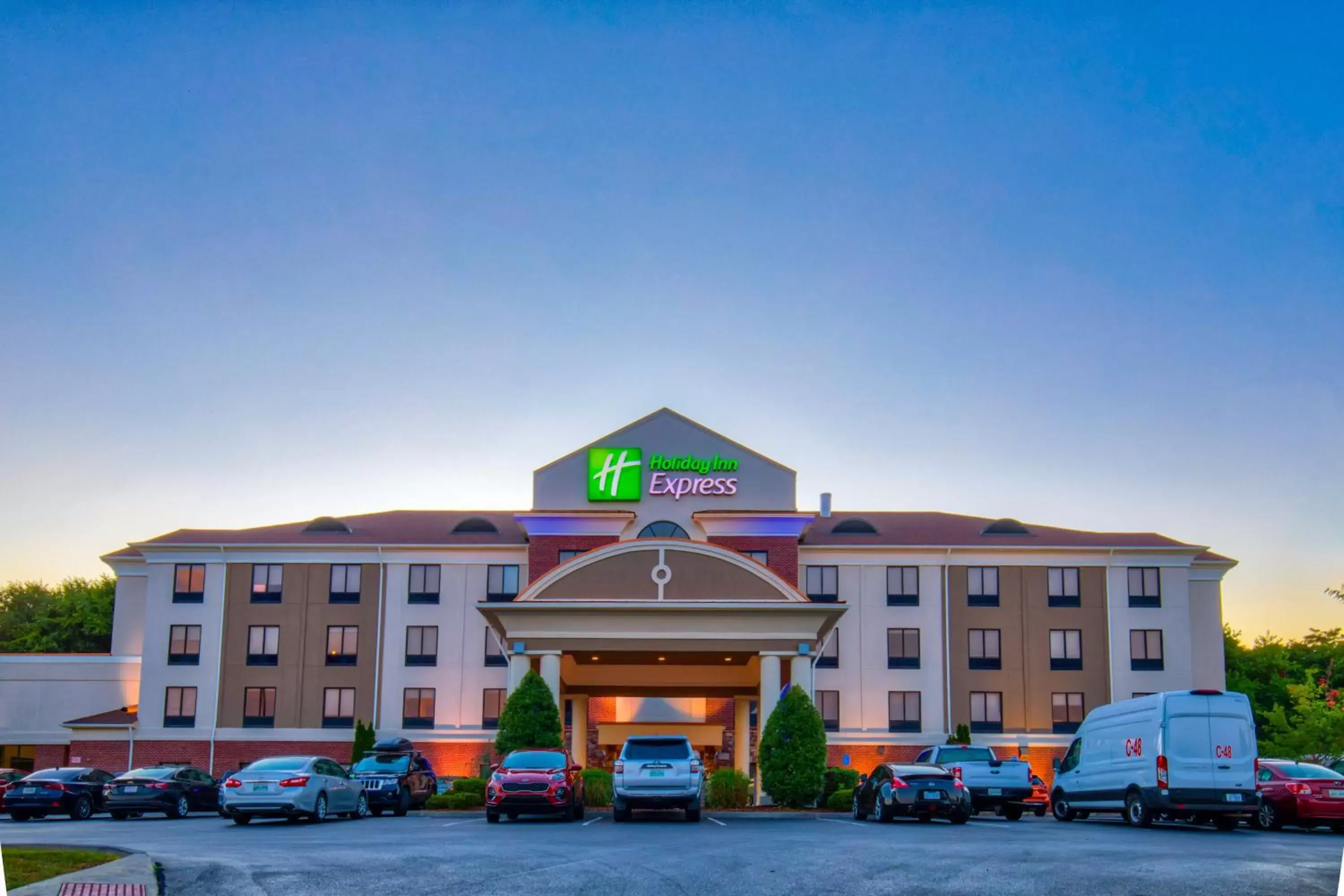 Property building in Holiday Inn Express Johnson City, an IHG Hotel