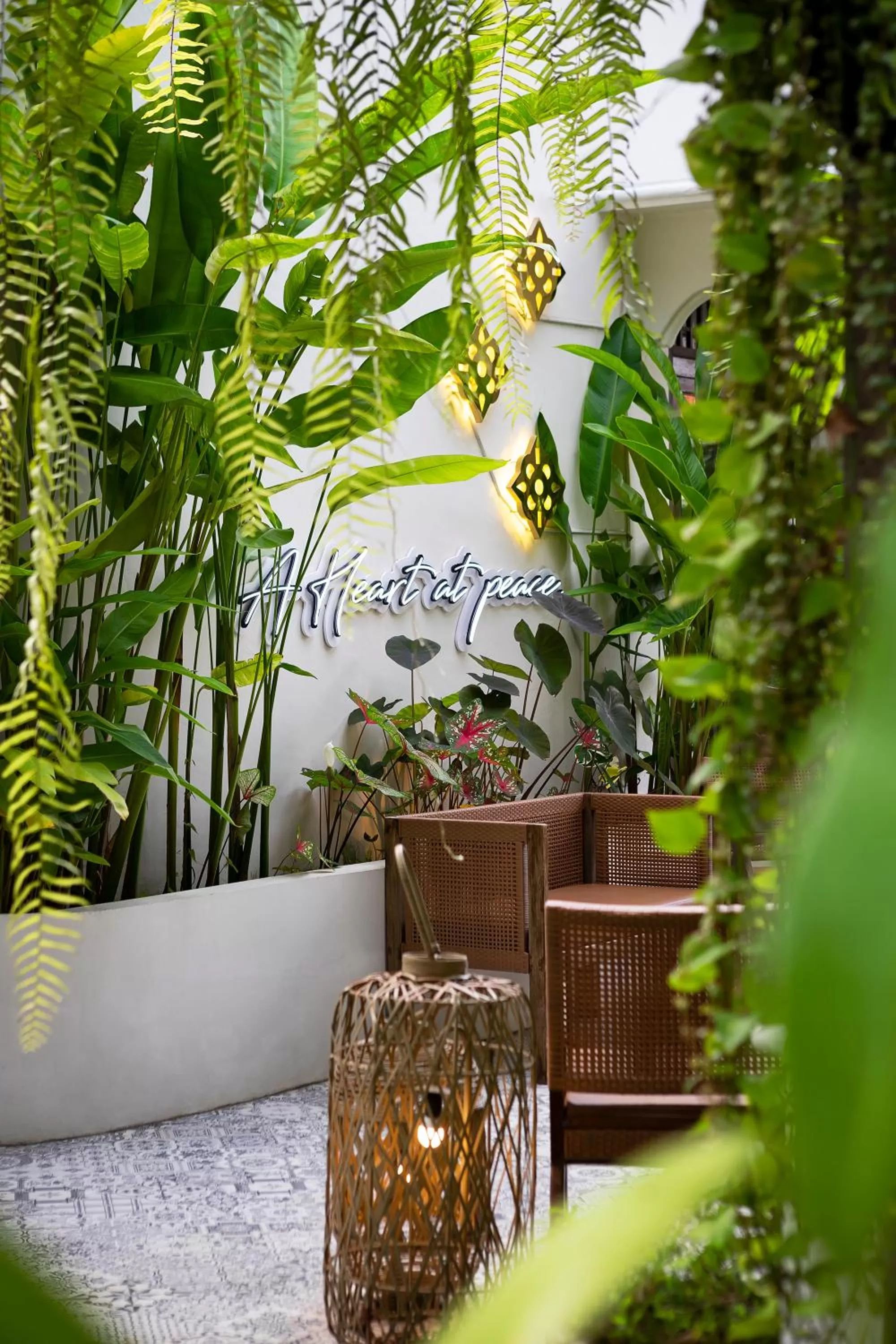 Garden in Ratchapruek Lanna Boutique