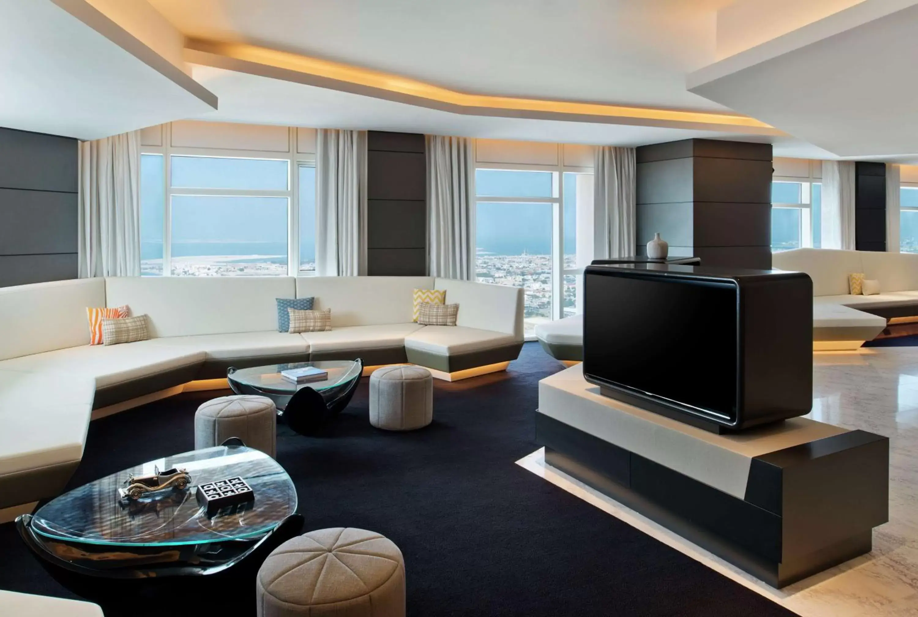 View (from property/room), TV/Entertainment Center in V Hotel Dubai, Curio Collection by Hilton