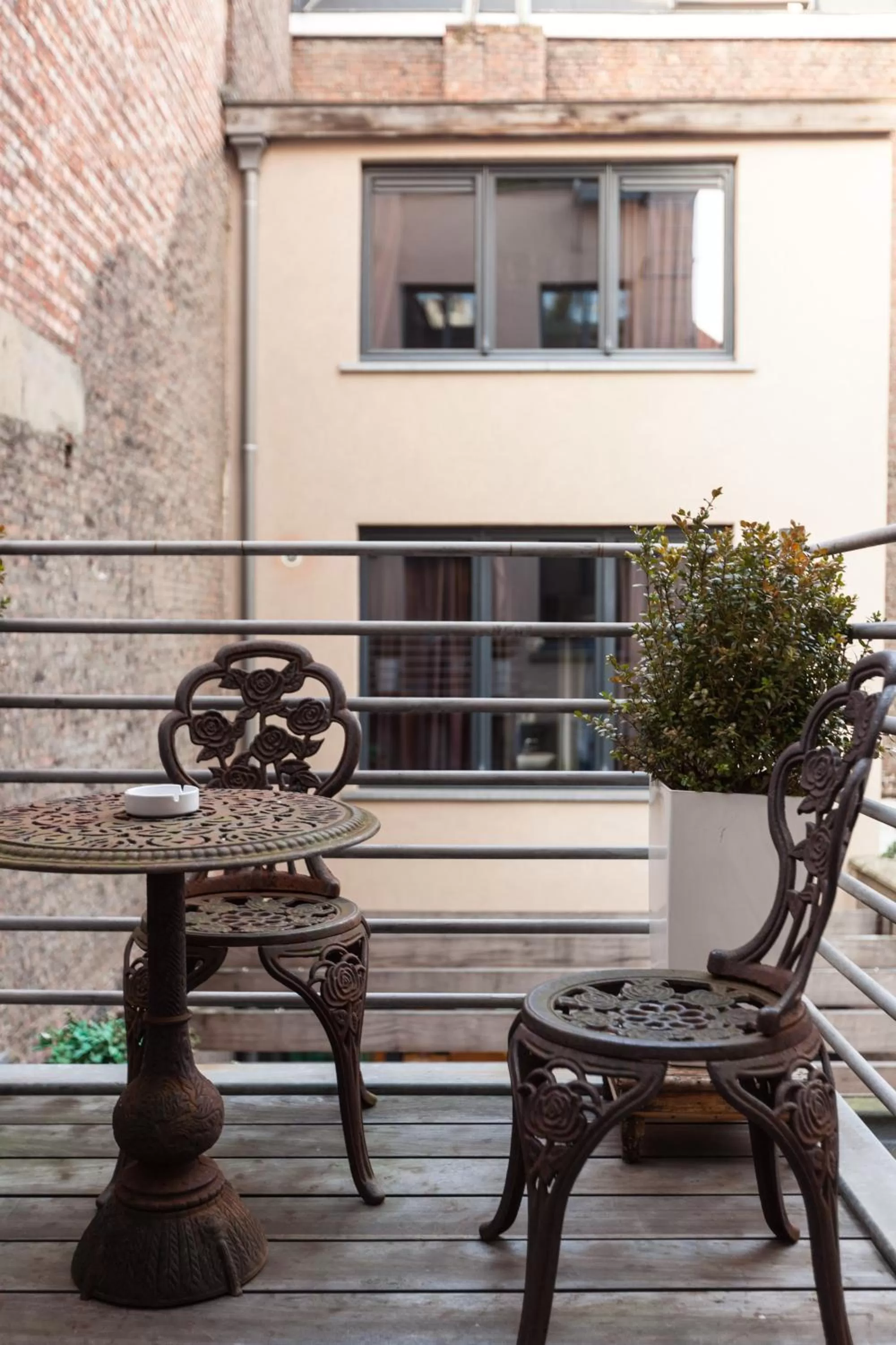 Balcony/Terrace in Hotel Diamonds and Pearls