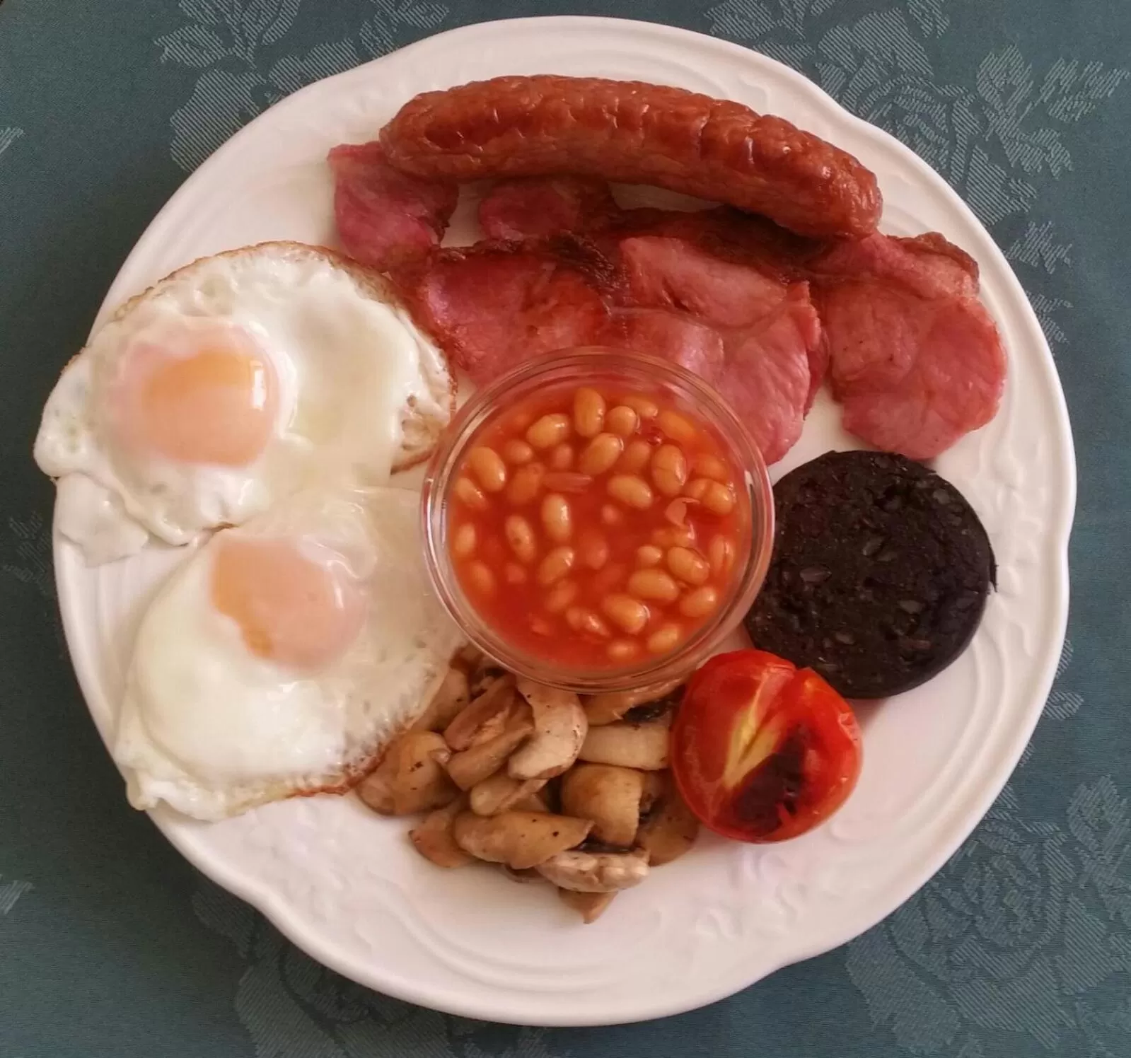 English/Irish breakfast in Branstone Guest House