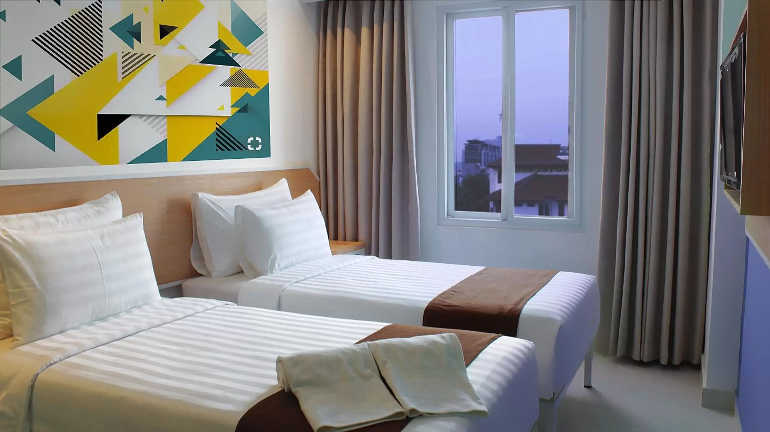 Twin Room in Dafam Express Jaksa Jakarta Twin Room in Dafam Express Jaksa Jakarta