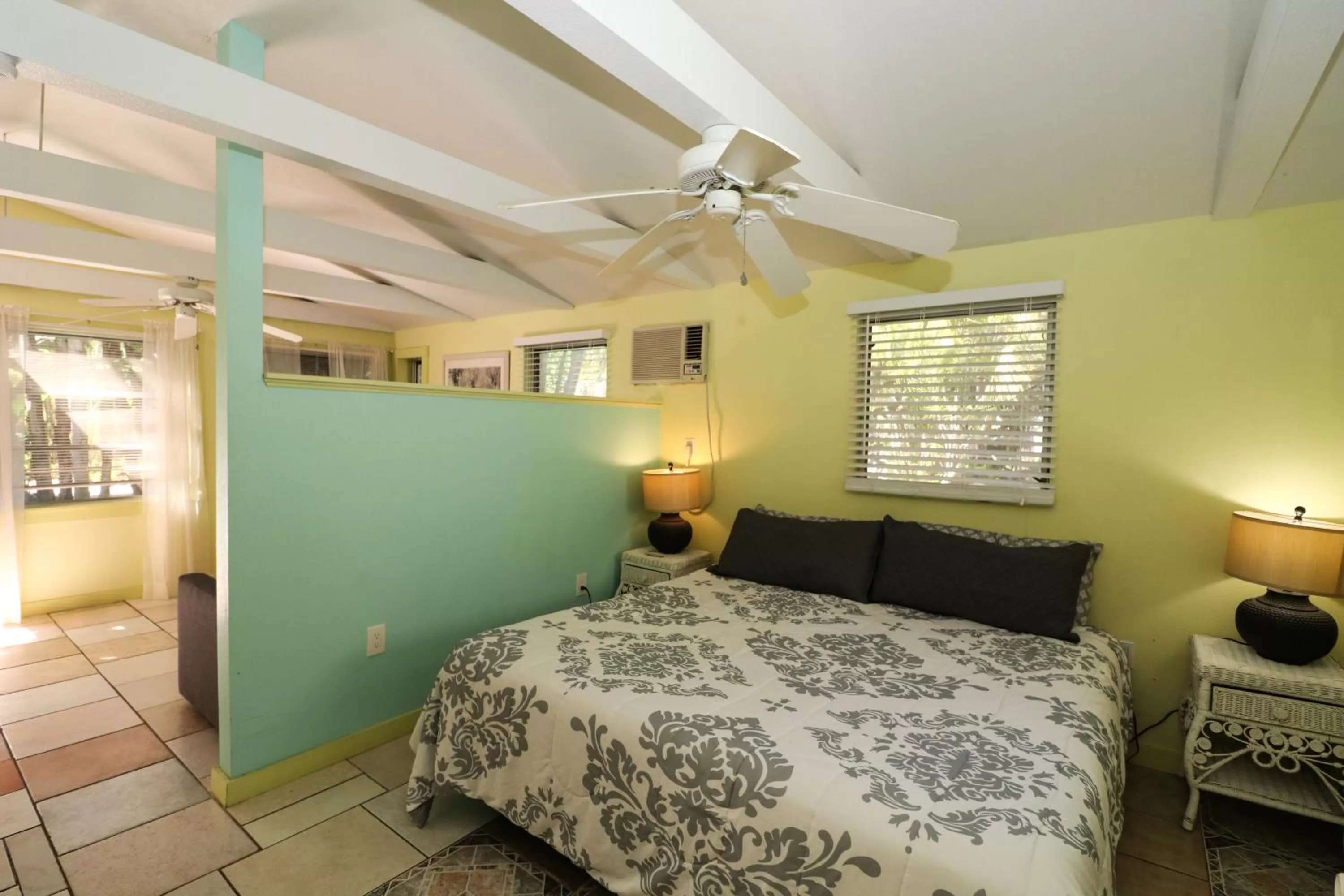 Bed in Grove City Motel