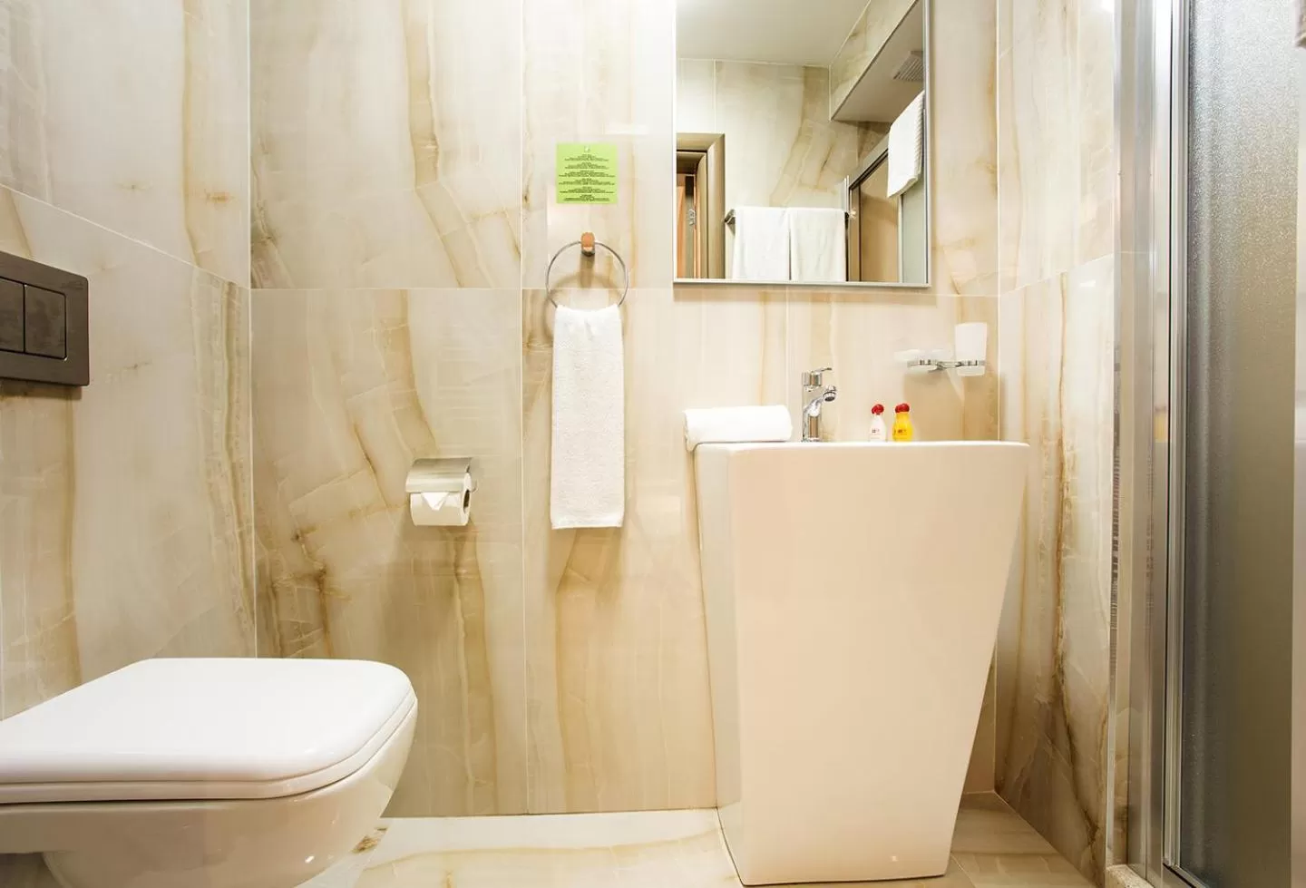 Toilet in Sofia Place Hotel by HMG