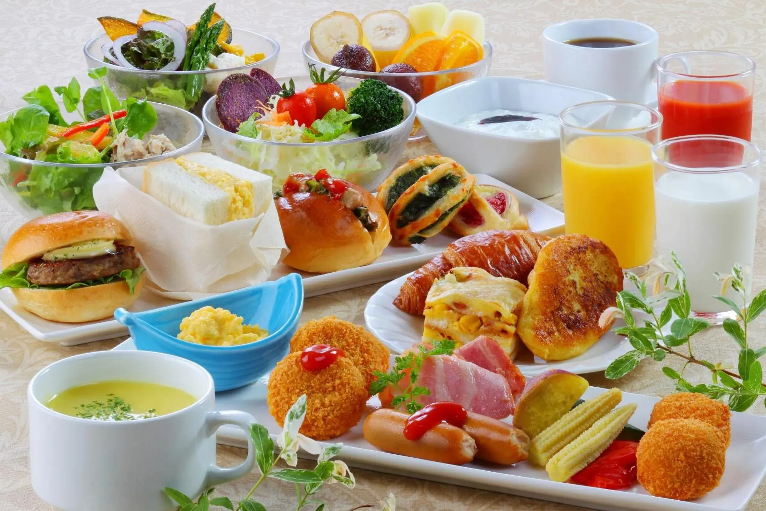 Food, Breakfast in Hakodate Hotel Banso