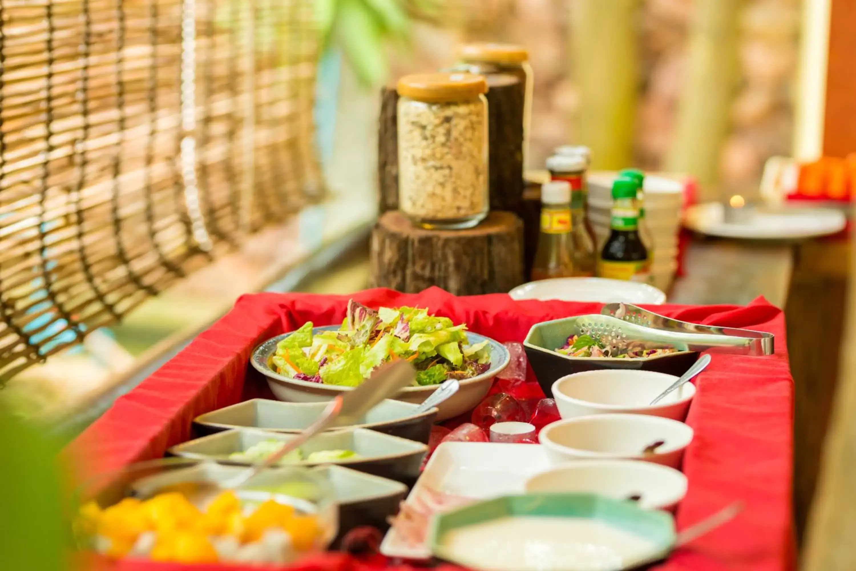 Continental breakfast in La Niche D'angkor Boutique Hotel