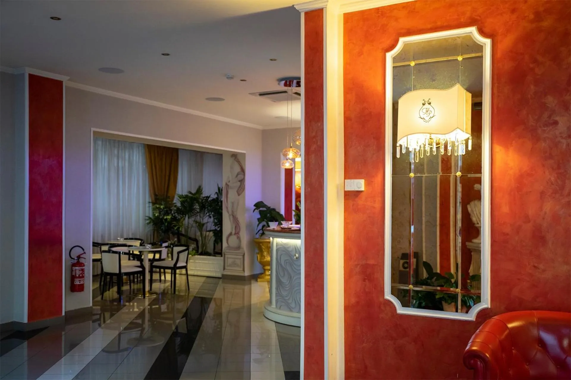 Lobby or reception in Boutique Hotel Puccini