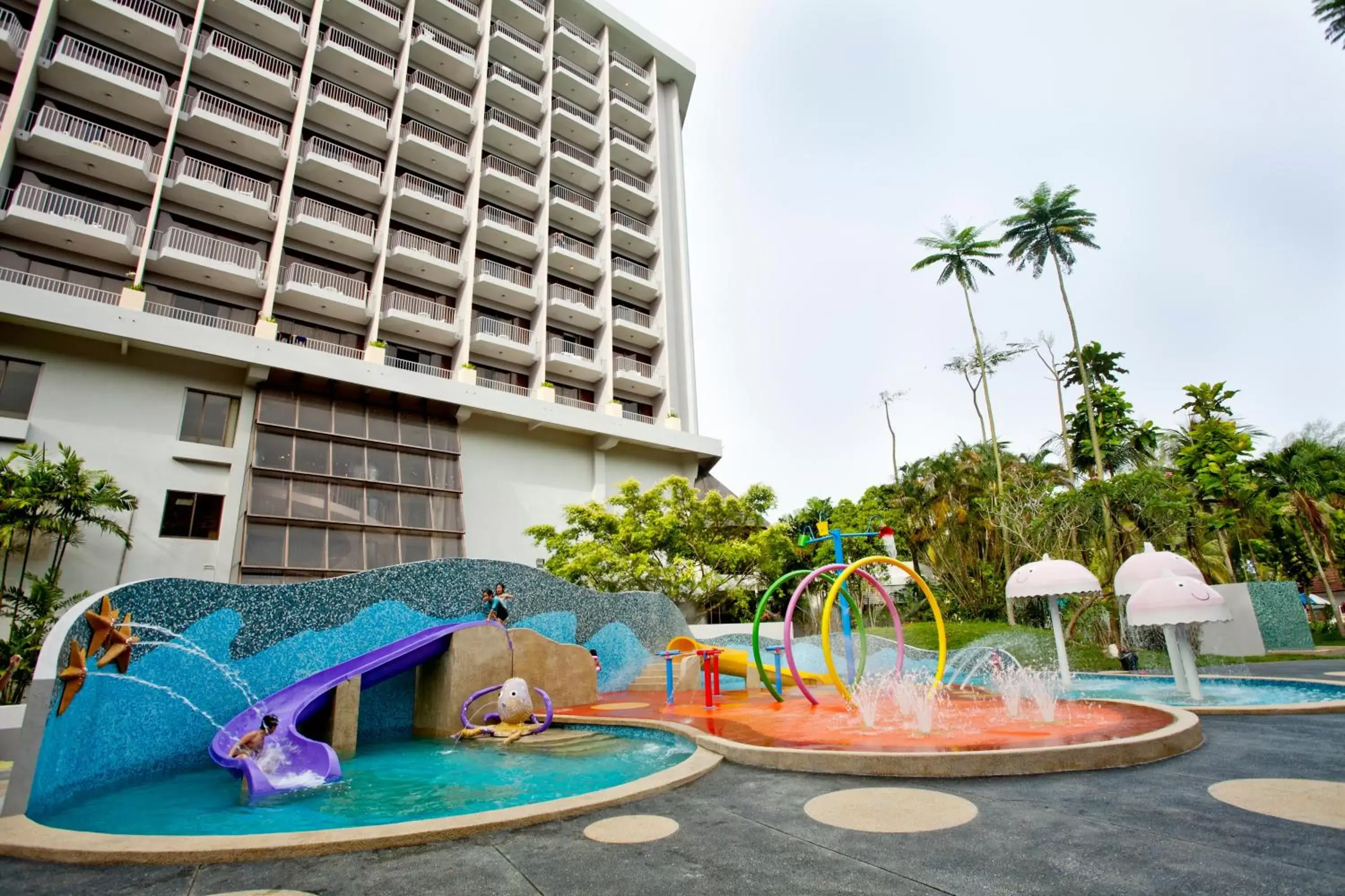 Facade/entrance, Water Park in The Bayview Beach Resort