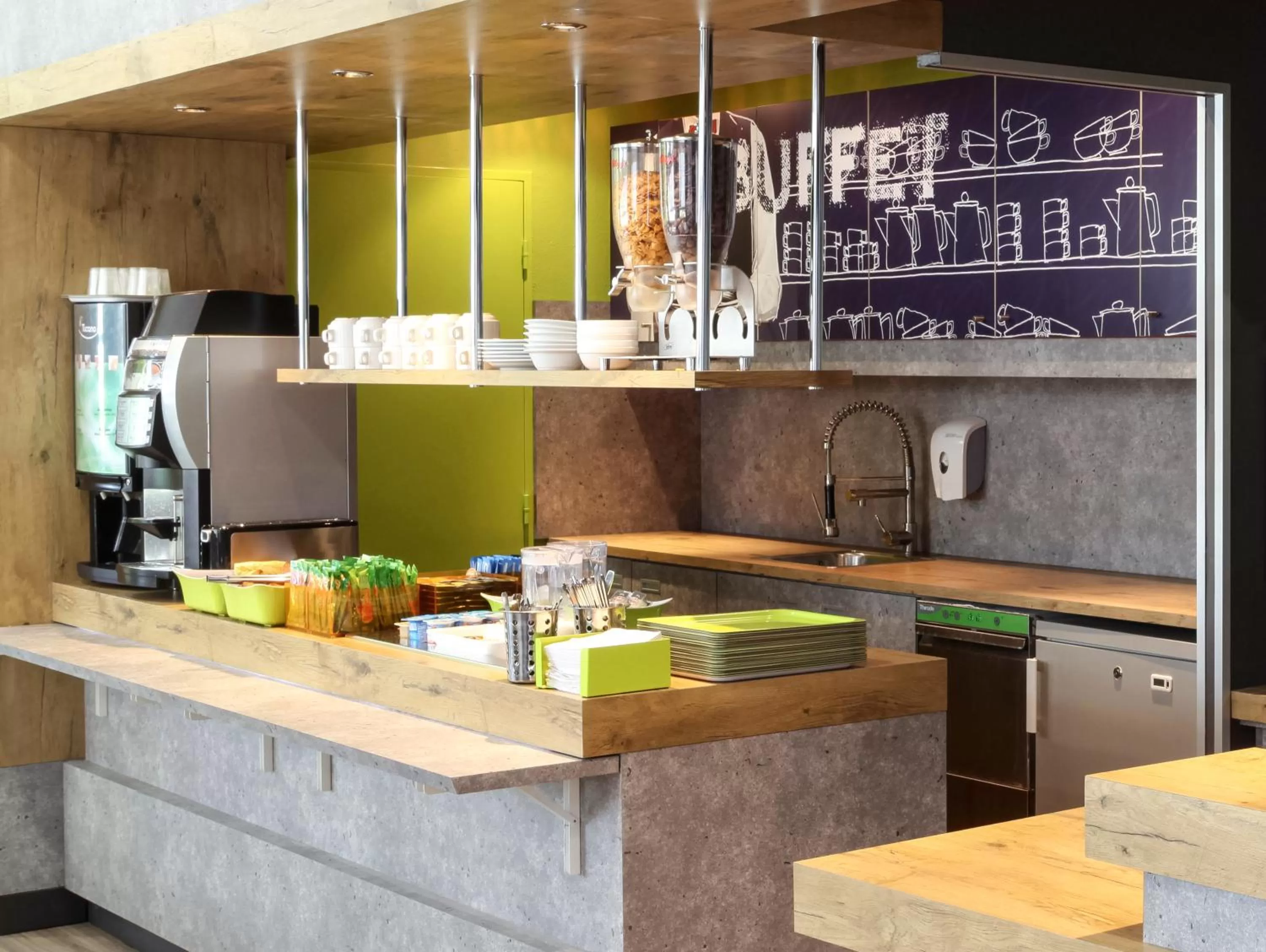 Food and drinks in Hotel Ibis Budget Nancy Centre