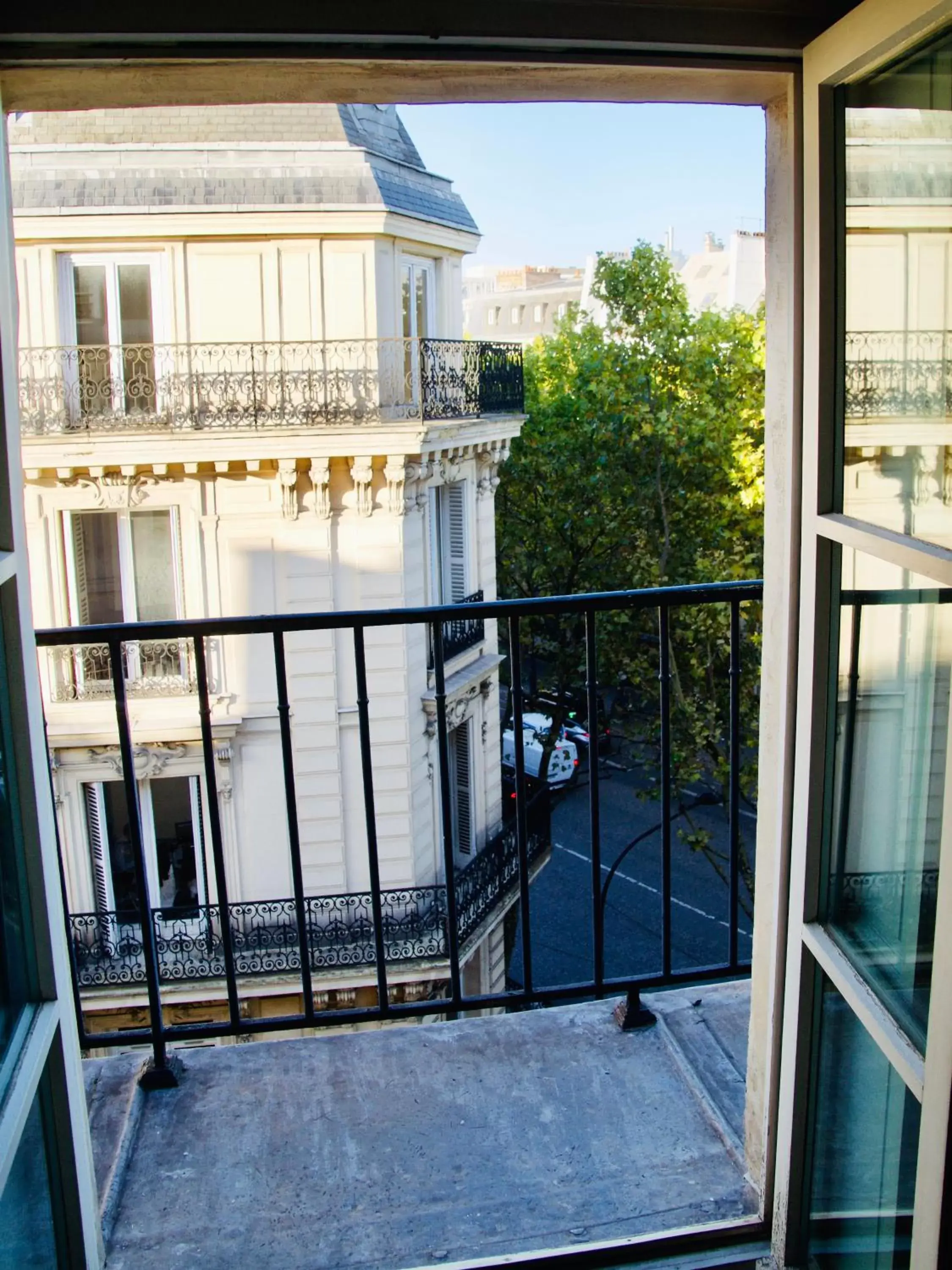 Balcony/Terrace in Hôtel Le Lavoisier