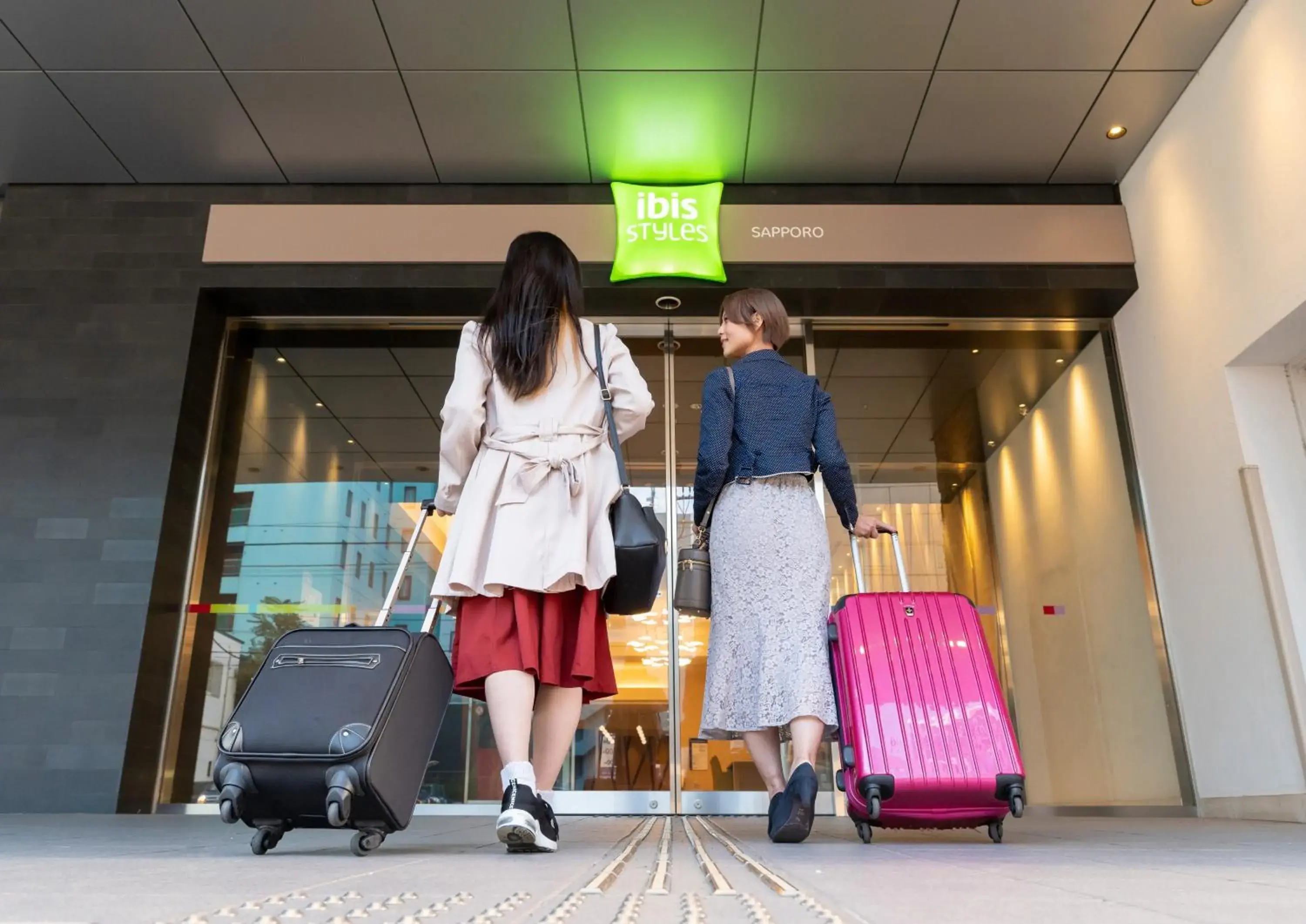 Facade/entrance in Ibis Styles Sapporo Hotel