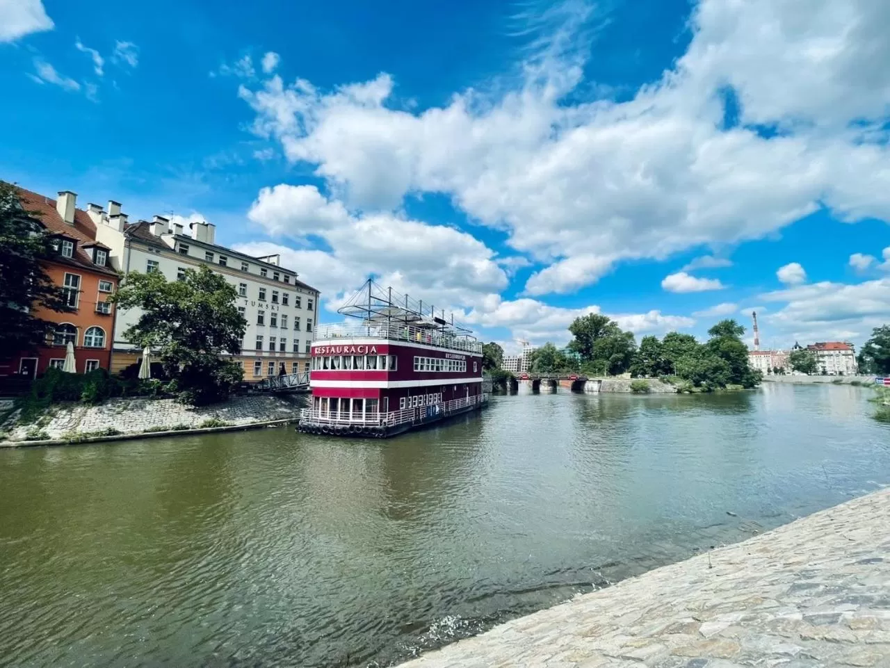 Property building in Great Polonia Wrocław Tumski