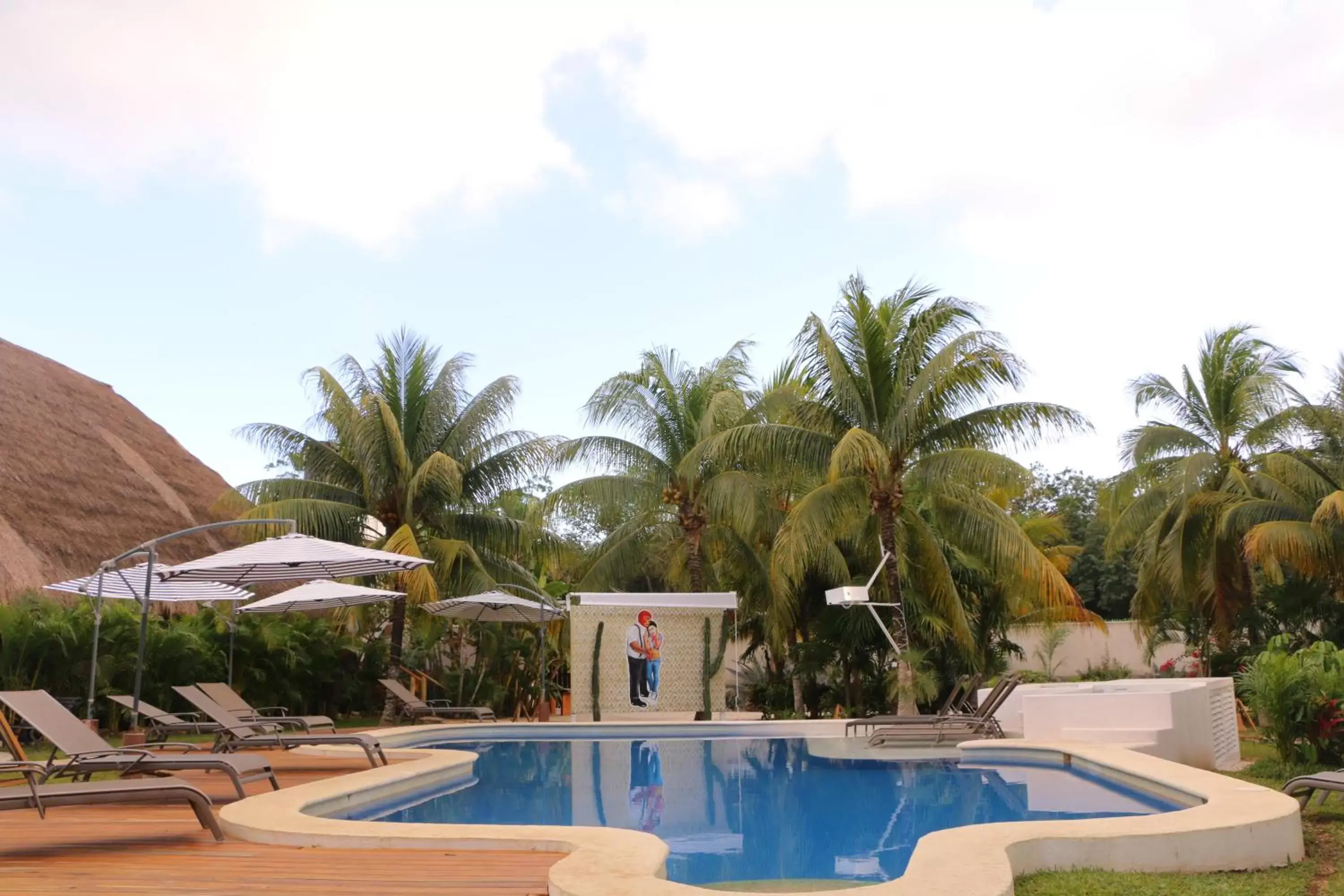 Patio, Swimming Pool in WishTulum