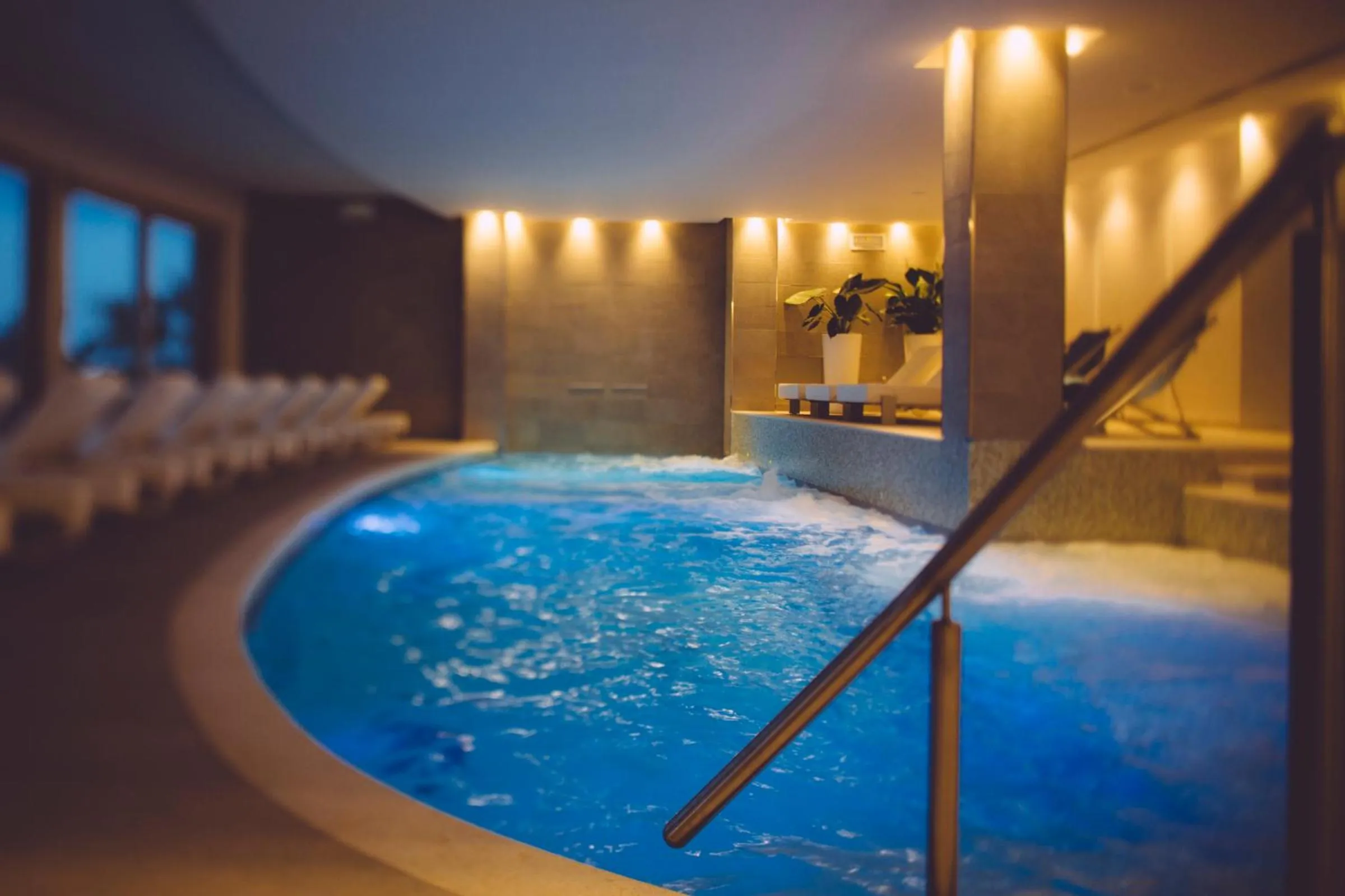 Hot Spring Bath in Olivi Hotel & Natural Spa