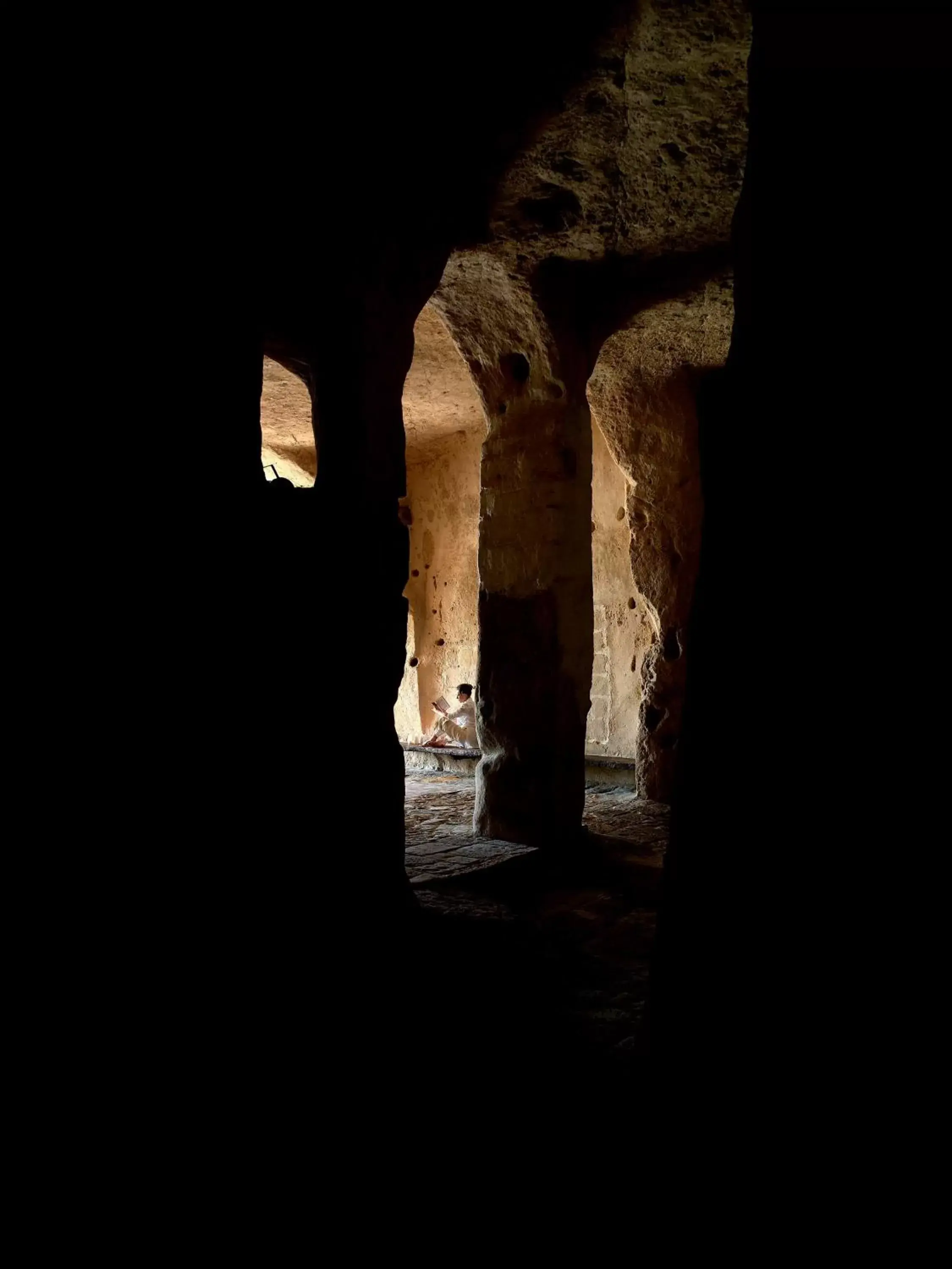 Decorative detail in Sextantio Le Grotte Della Civita