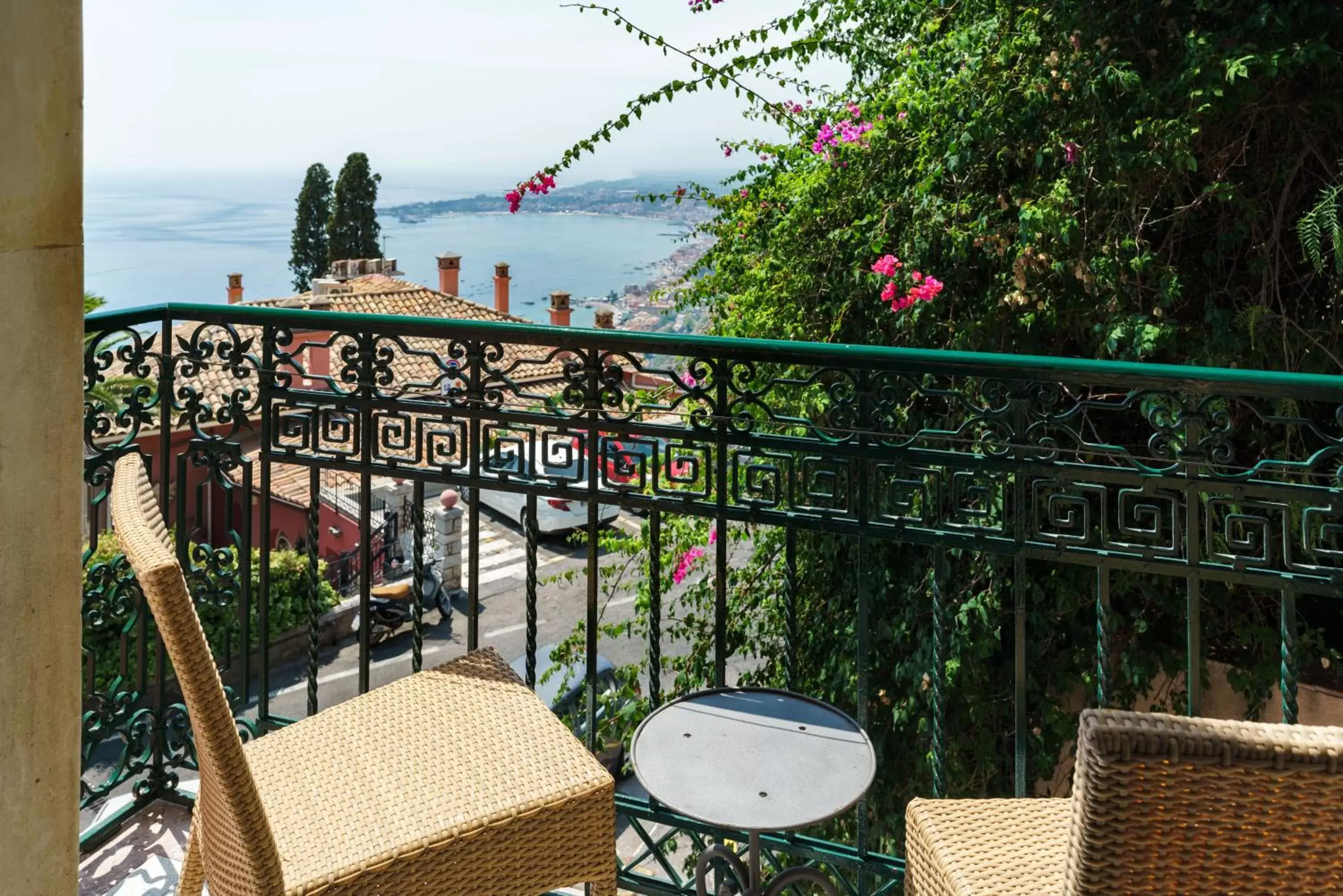 Balcony/Terrace in Hotel Villa Schuler