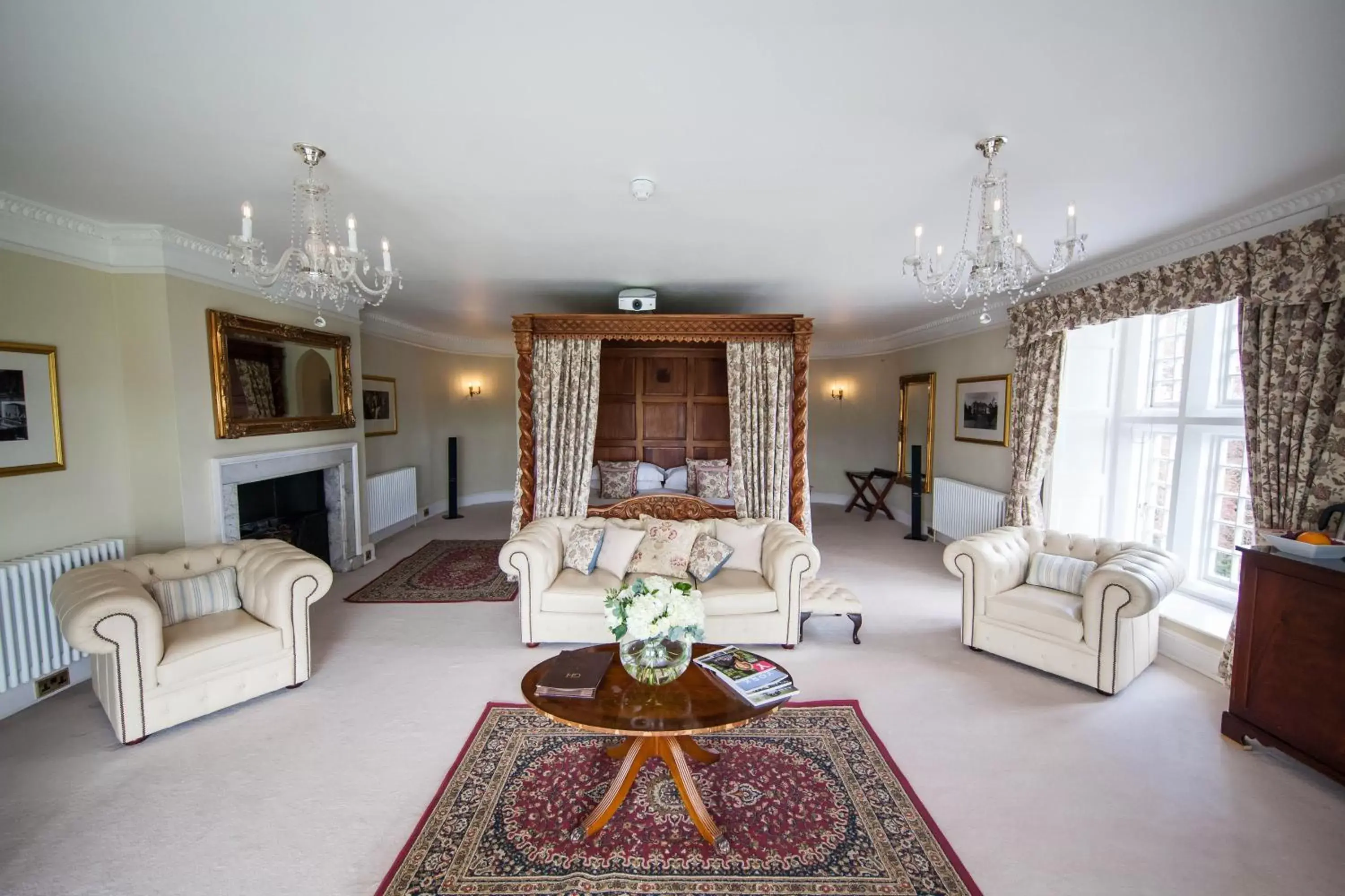 Bedroom, Seating Area in Goldsborough Hall