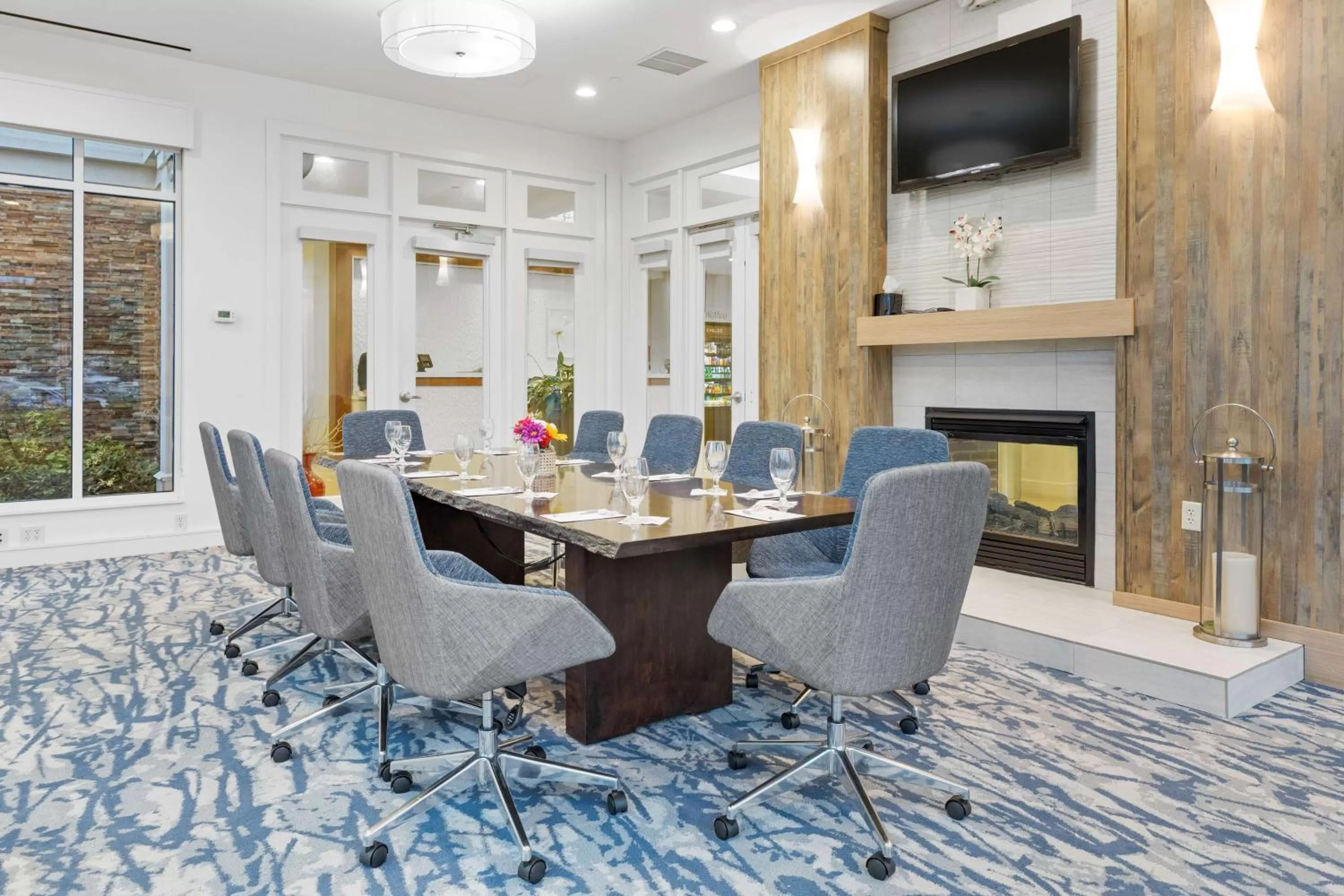 Lobby or reception in Hilton Garden Inn Auburn