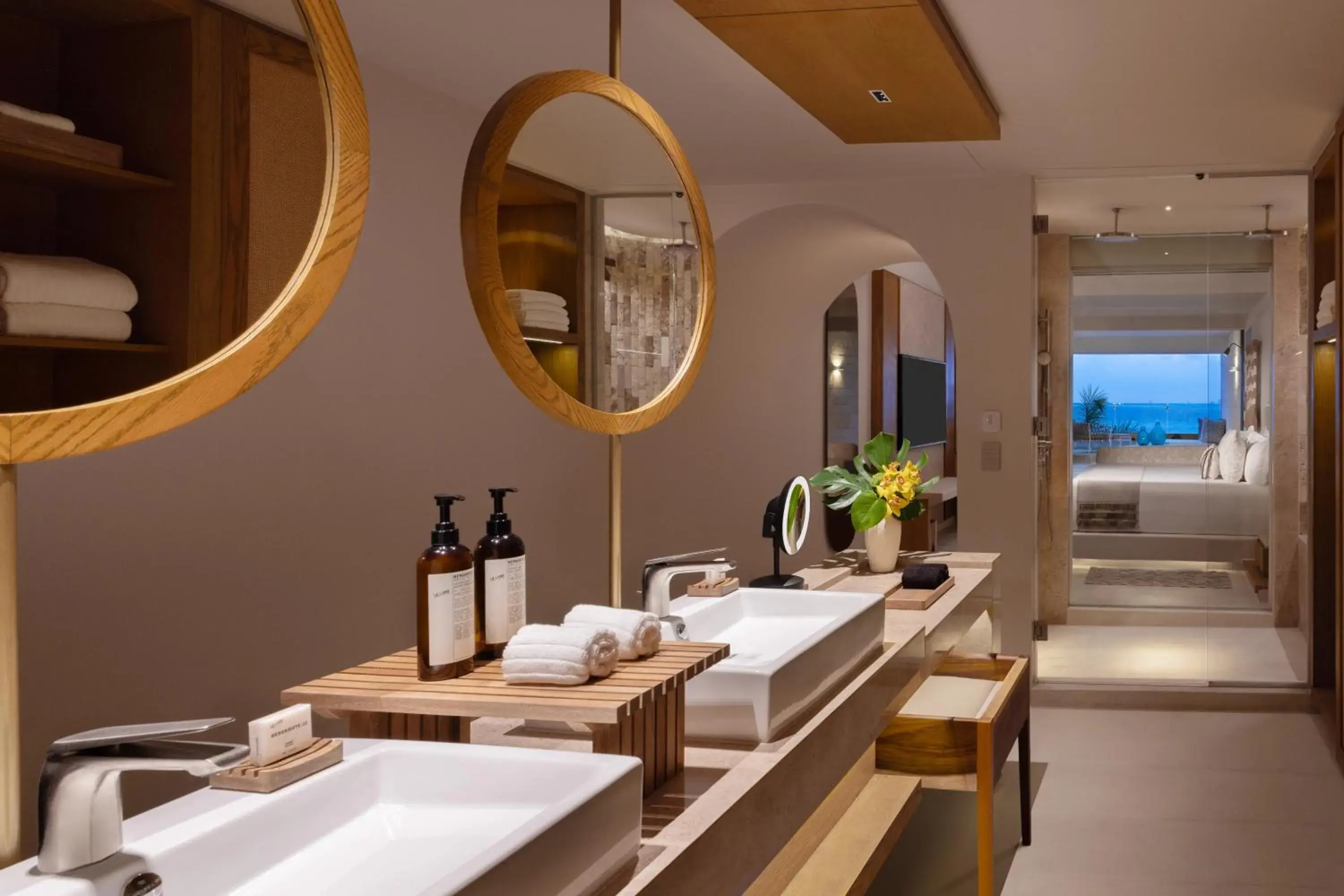 Bathroom in Impression Isla Mujeres by Secrets - Adults Only - All Inclusive