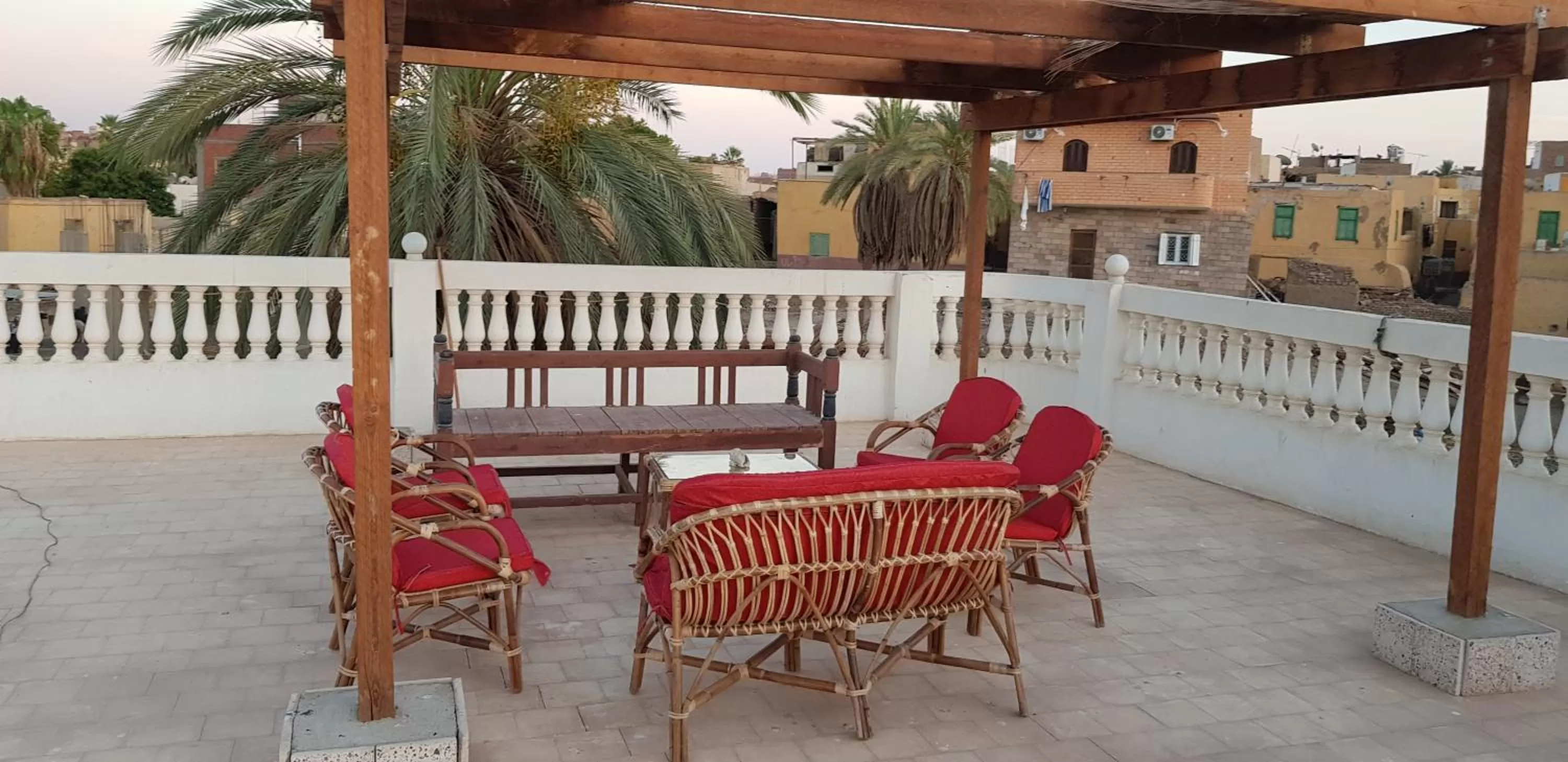 Balcony/Terrace in Taharka Nubian House