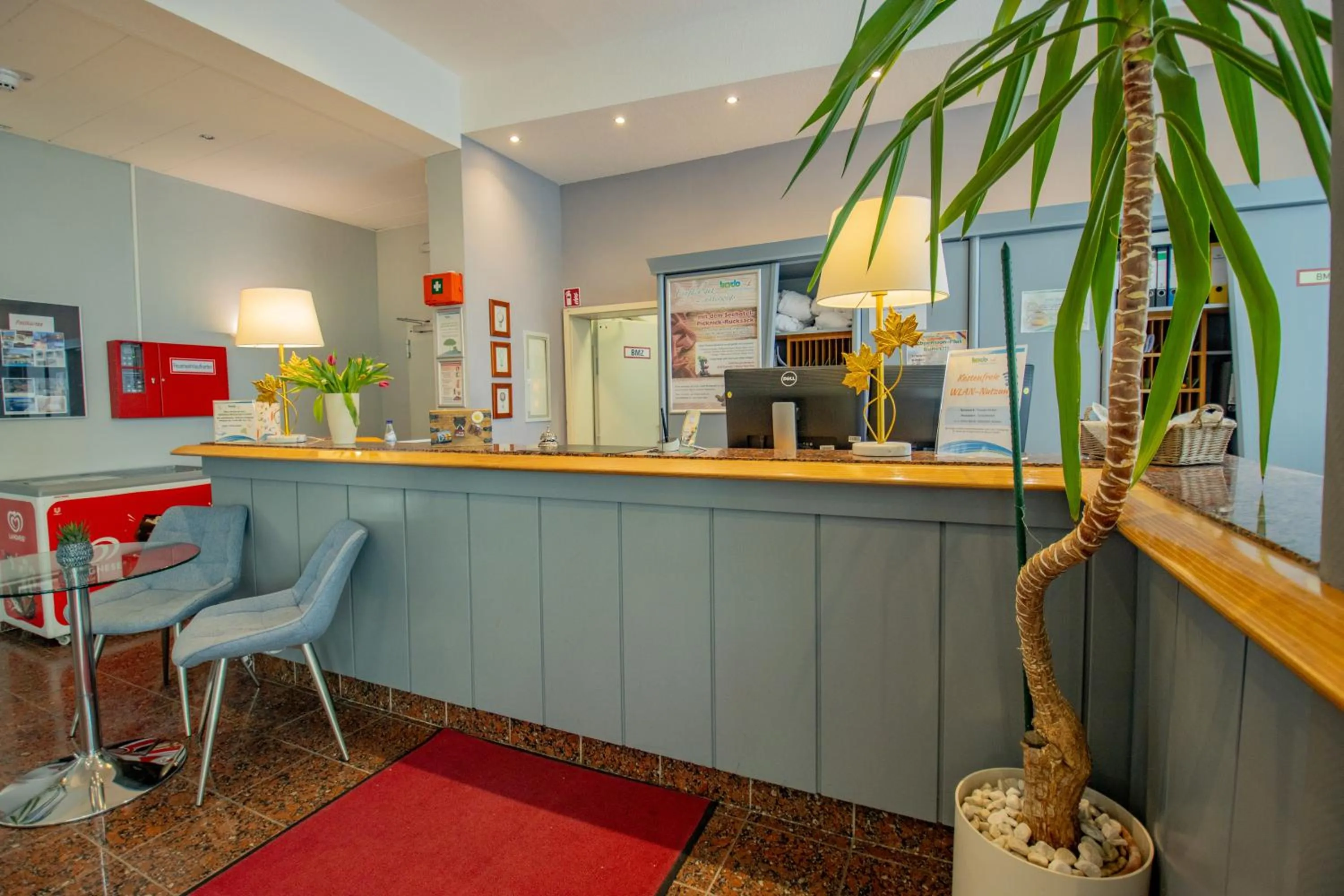 Lobby or reception in Seehotel Brandenburg an der Havel