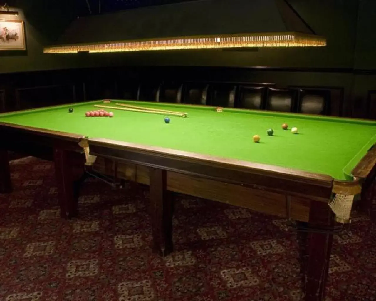 Activities, Billiards in The Grand Hotel